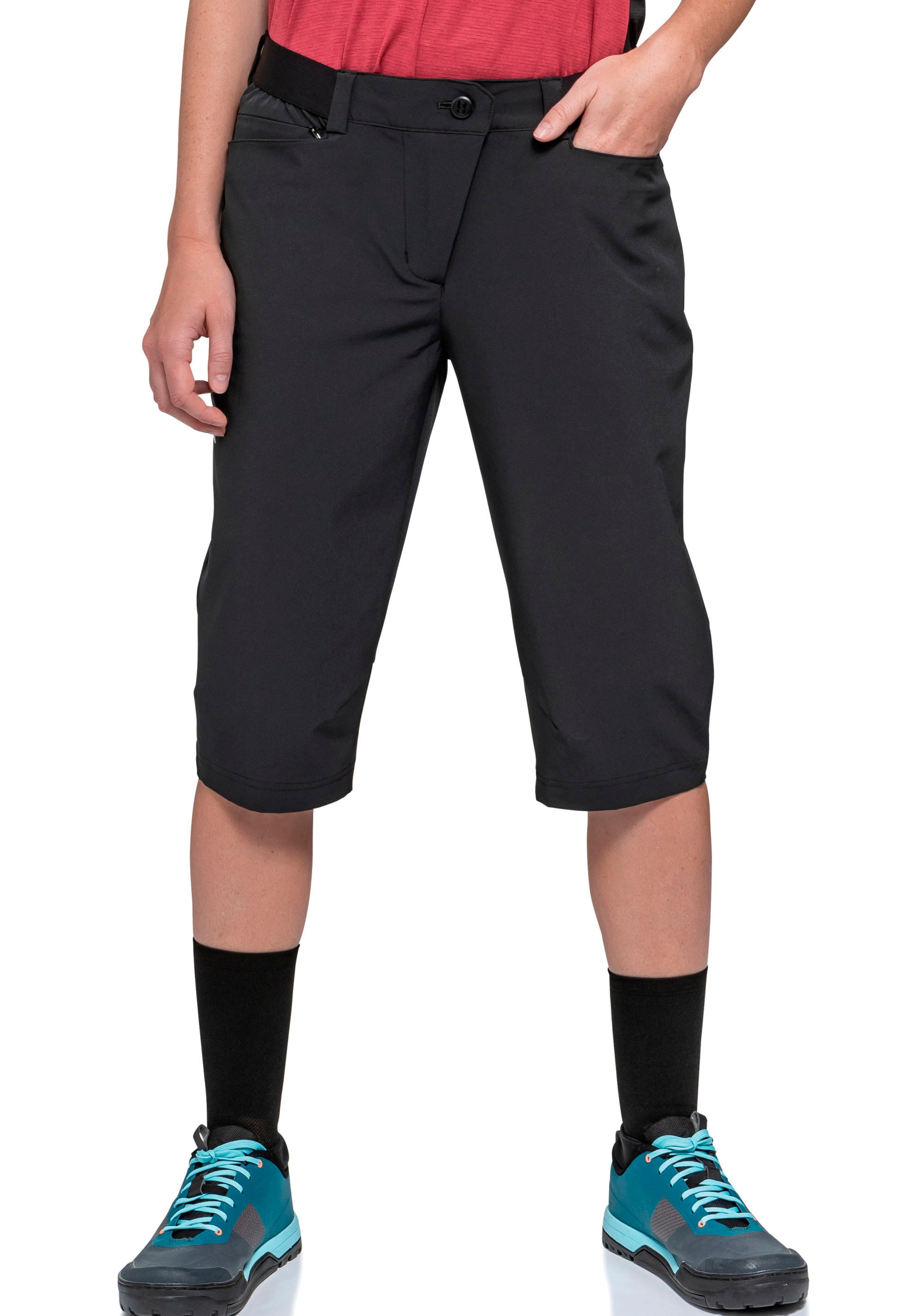 Image of Schöffel Fahrradhose "Capri Pants Style Keitele WMS" sportlicher Stil, für Radsport, aus Polyester, mit Elasthan-Anteil