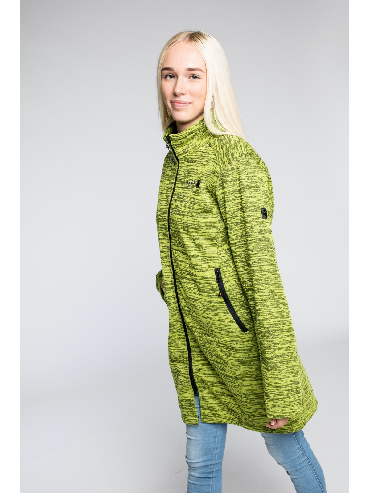 DEPROC Active Strickmantel »ELKSDALE LONG JACKET WOMEN«, auch in Grossen Grössen erhältlich