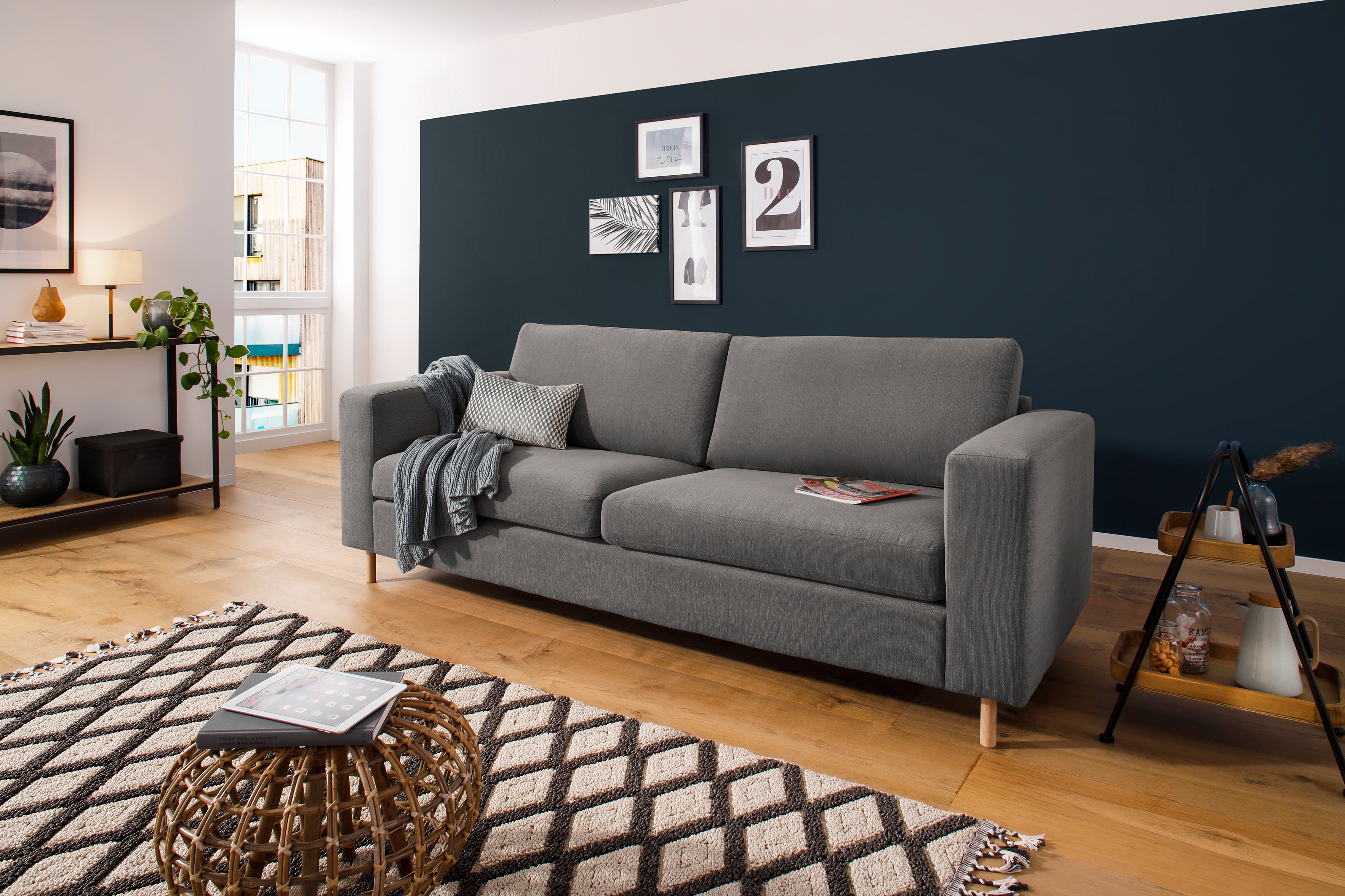 Image of Home affaire 2,5-Sitzer »Armando«, Luxus-Microfaser Bezug, in verschiedenen Farben bei Ackermann Versand Schweiz