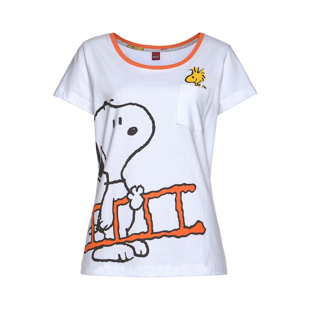 ♕ Peanuts Pyjama, (2 tlg., 1 Stück), mit Snoopy und Woodstock Druck  versandkostenfrei kaufen