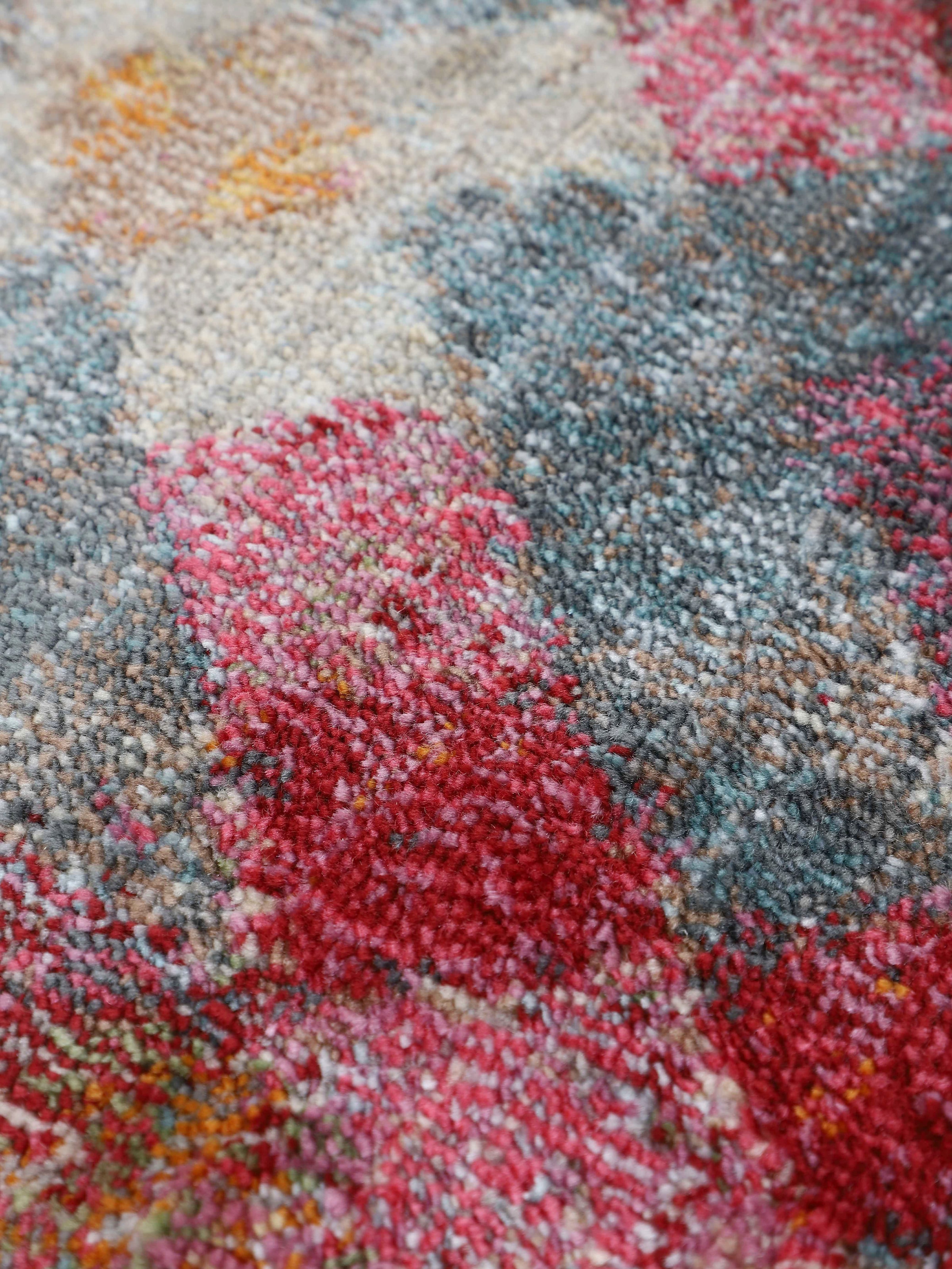 carpetfine Tapis »Lori« Rectangulaire 7 mm Höhe Vintage Grafisch Design, Wohnzimmer