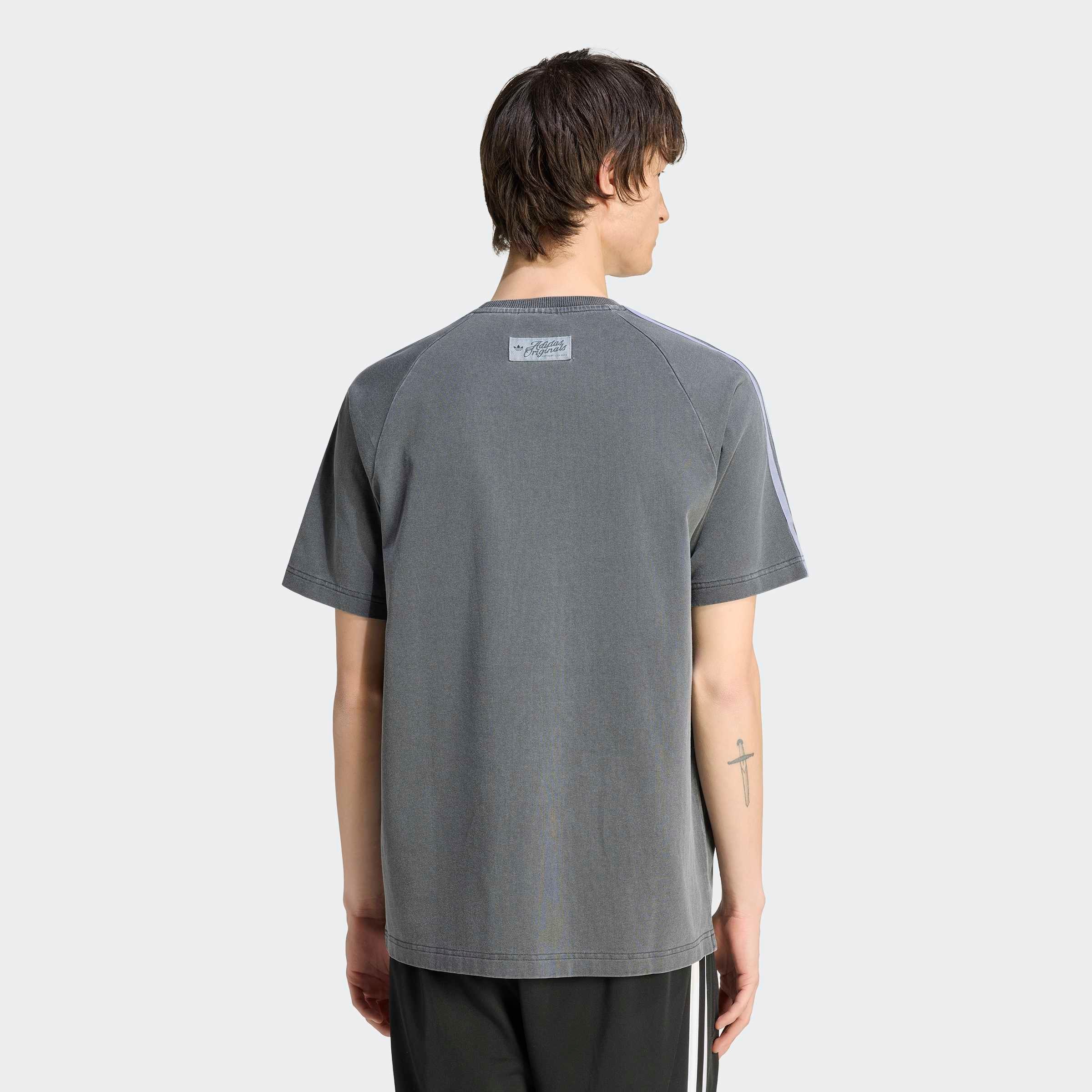 adidas Originals T-shirt »ADIDAS ORIGINALS RINGER, MIT VERWASCHENER GRAFIK«