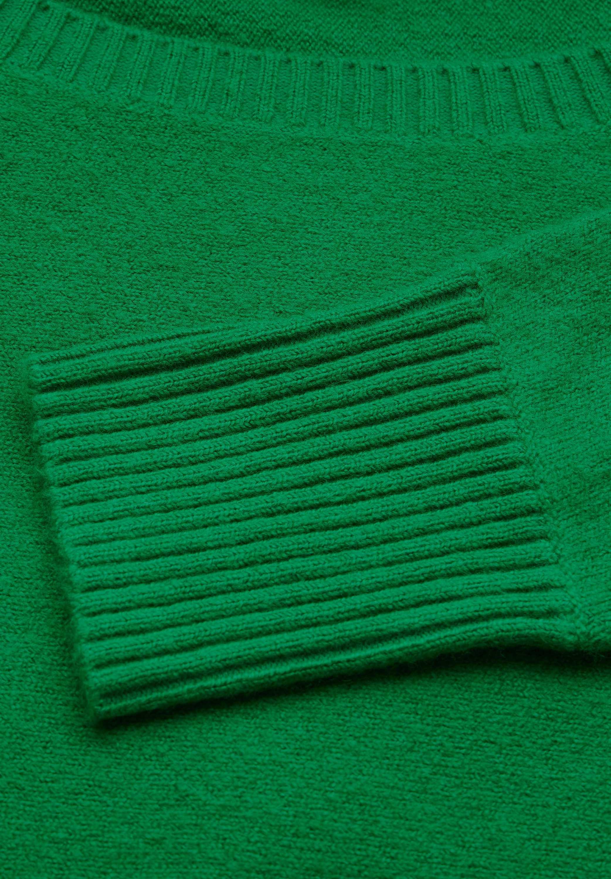 STREET ONE Strickpullover »Dolman«, mit Rippbündchen