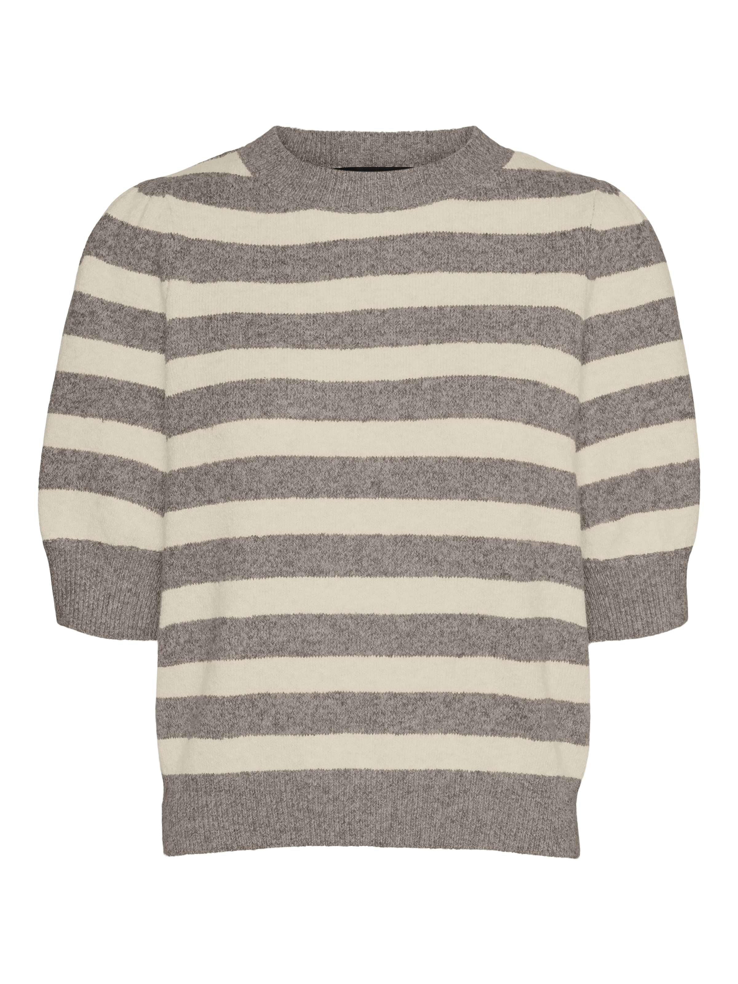 Vero Moda Strickpullover »VMDOFFY 2/4 O-NECK PULLOVER GA NOOS«, mit leichten Puffärmeln