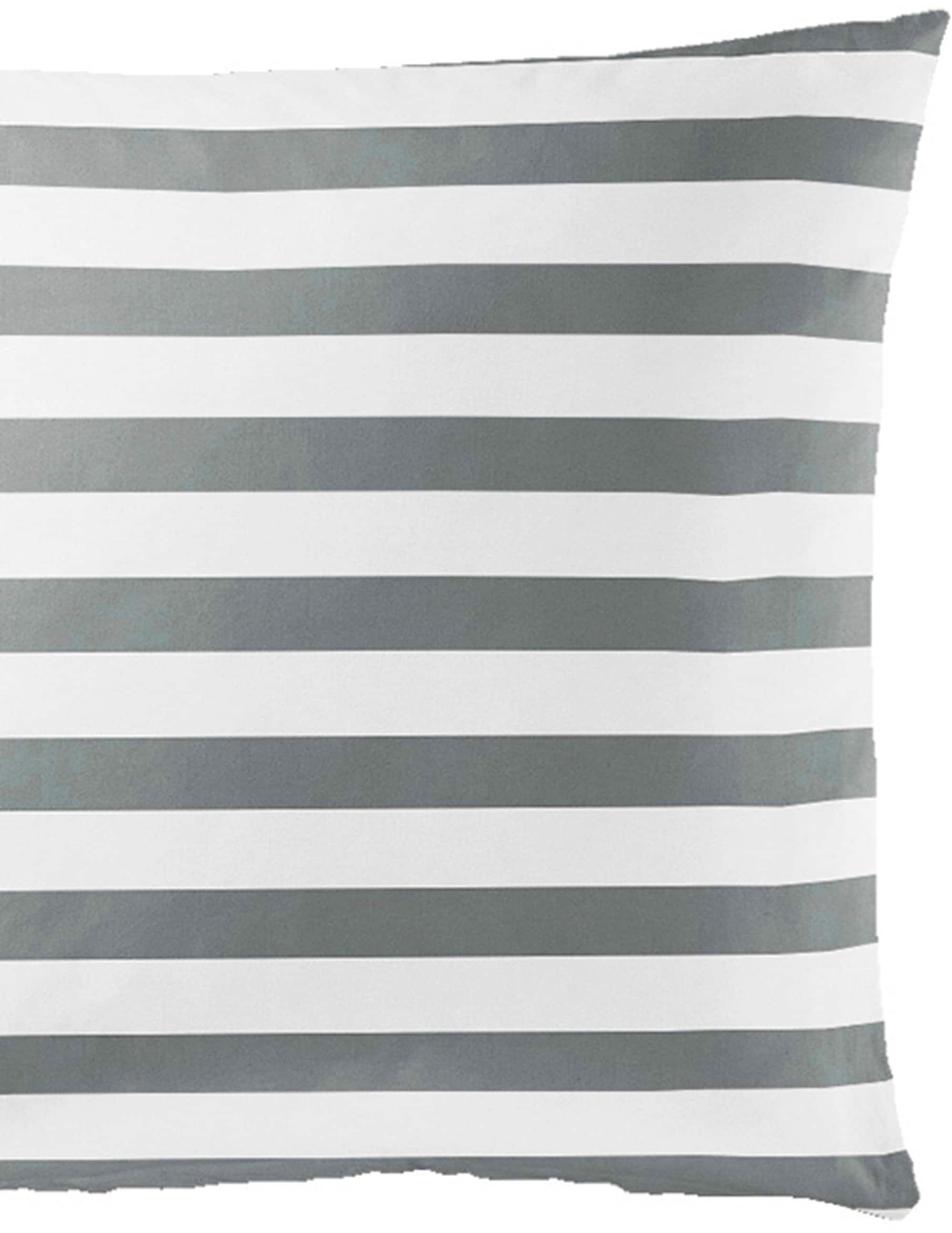 BIERBAUM Bettwäsche »Modern Stripes«, Mako-Satin, 100 % Baumwolle, gestreift, pflegeleicht