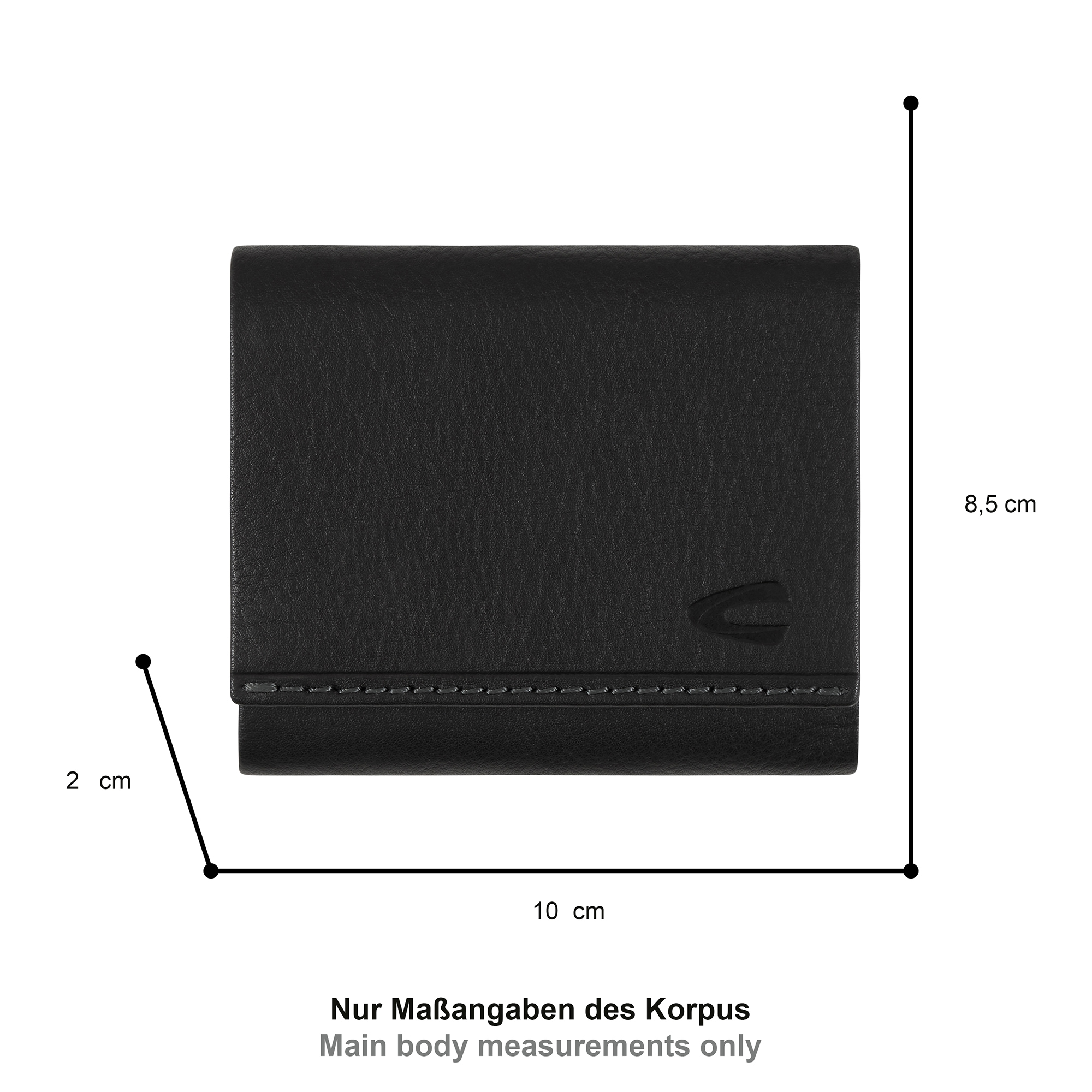 camel active Geldbörse »Atlanta« aus besonders weichem Leder mit RFID Schutz