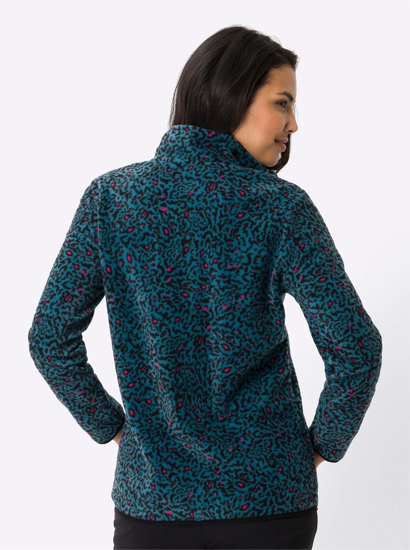 Fleecejacke, ohne Kapuze