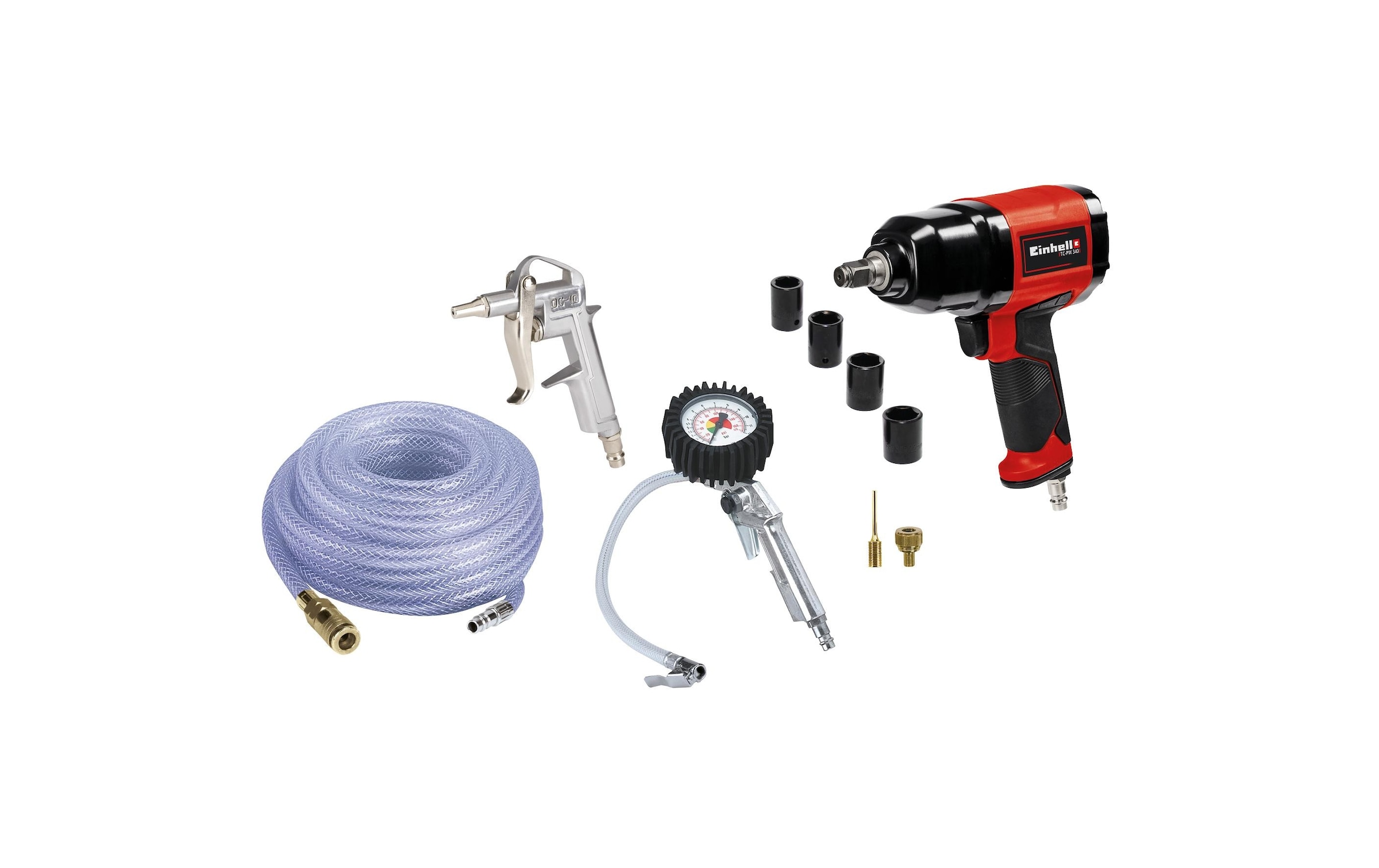 Einhell Druckluftwerkzeug, (10 tlg.)