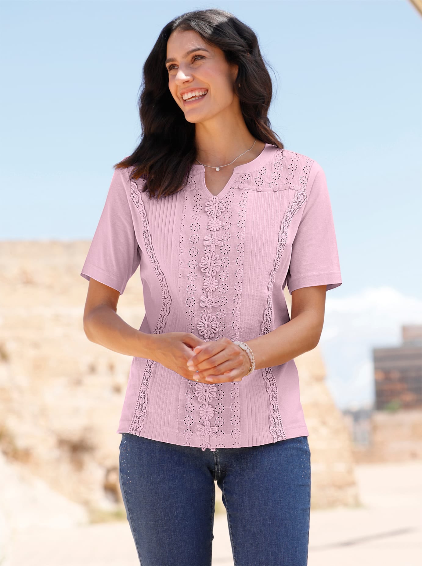 Image of Inspirationen Spitzenshirt "Shirt" 1 Stk.