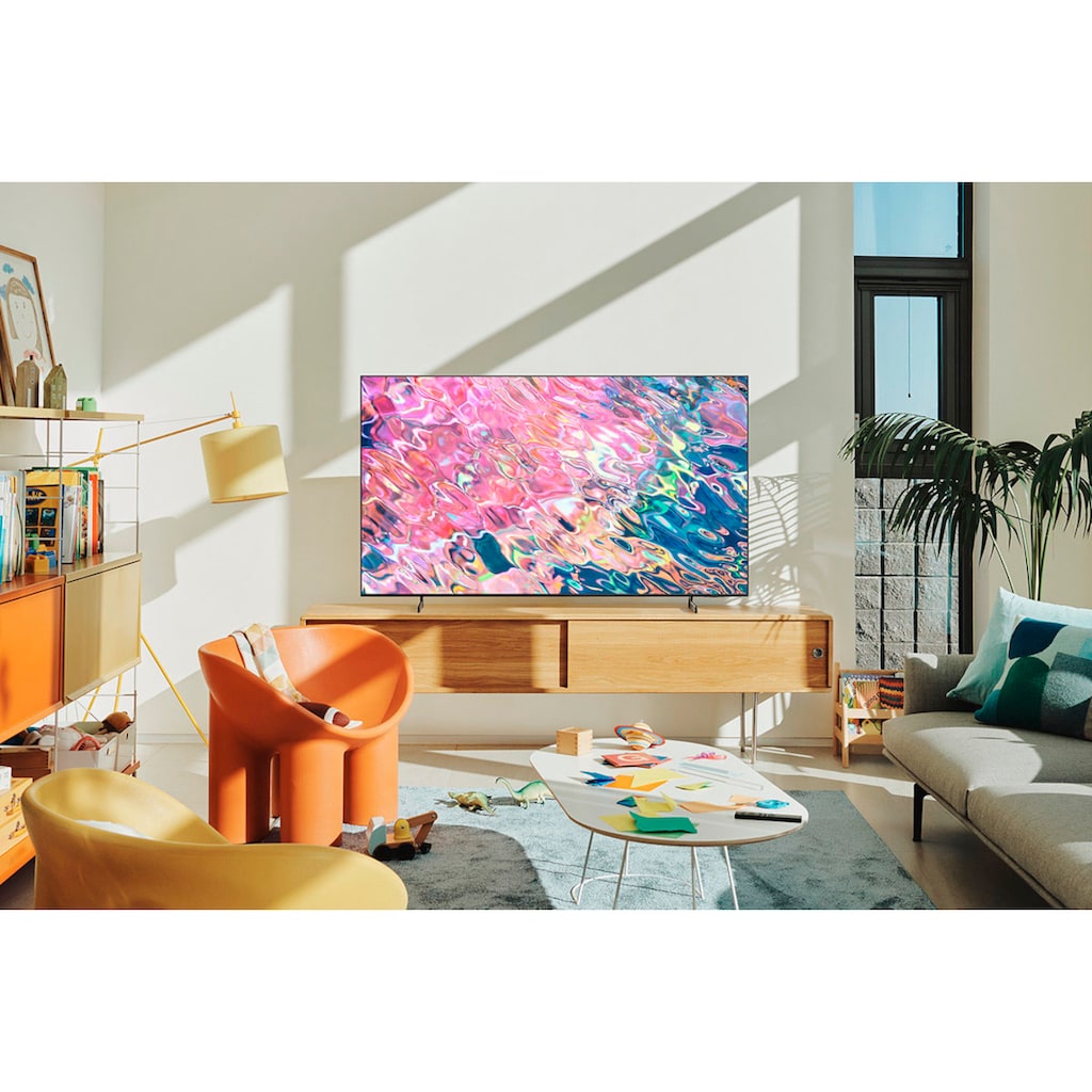 Samsung QLED-Fernseher »50" QLED 4K Q60B (2022)«, 125 cm/50 Zoll, Smart-TV, Quantum Prozessor Lite 4K,Quantum HDR,Supreme UHD Dimming