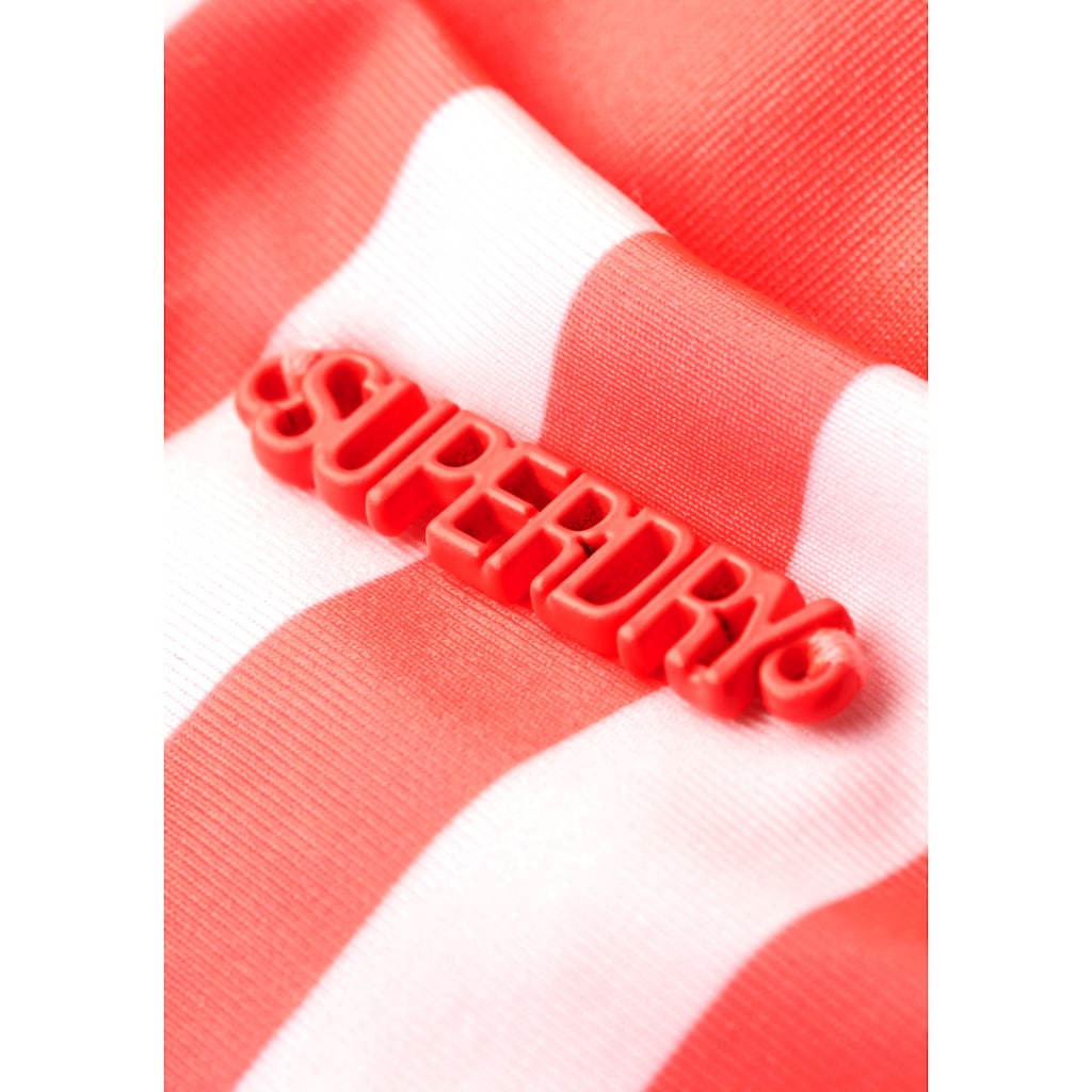 Superdry Bügel-Bikini-Top »STRIPE CHEEKY BIKINI BOTTOMS«, (Set, 2 St.)