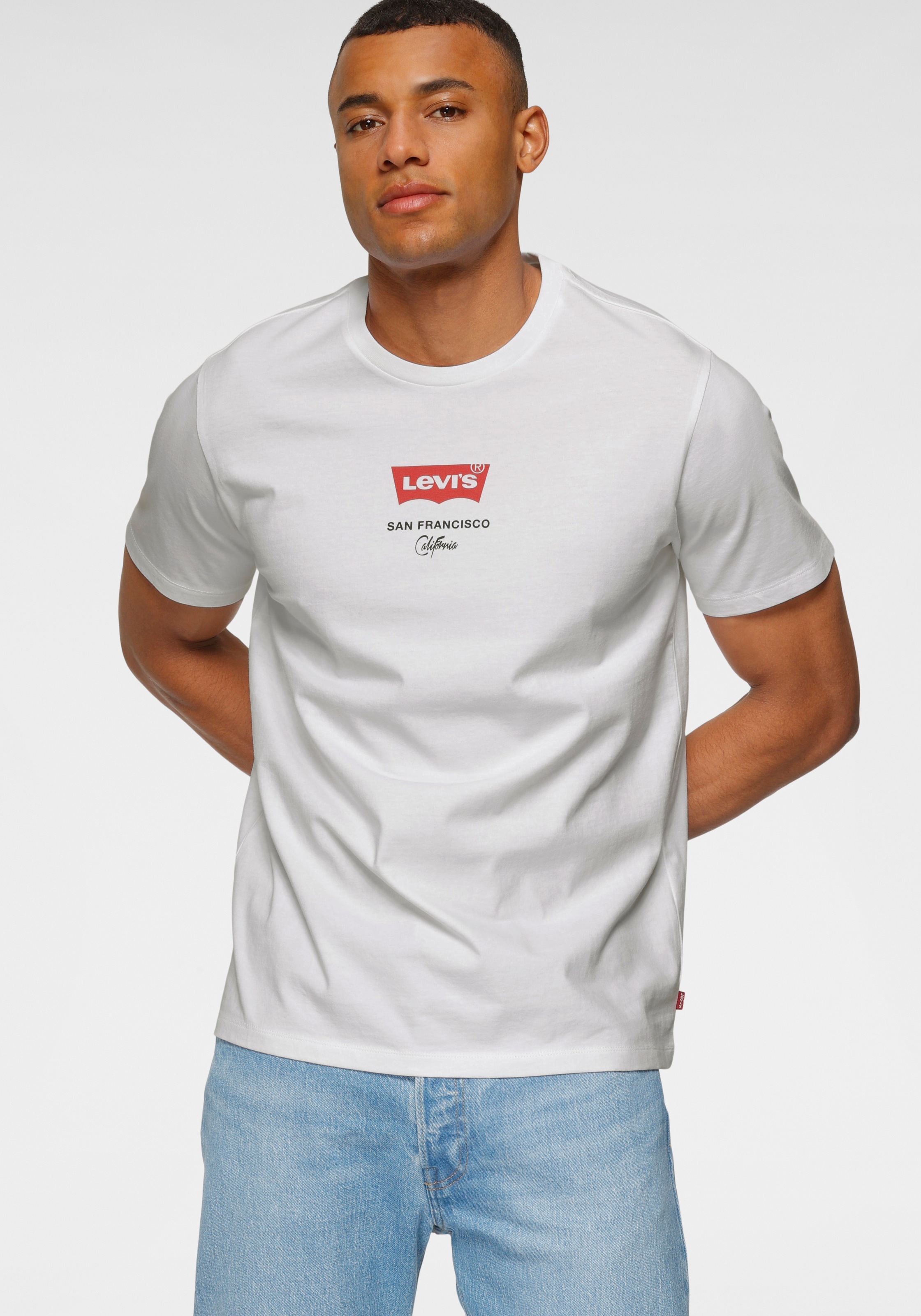 Image of Levi's® T-Shirt »LE HOUSEMARK GRAPHIC TEE«, mit Logofrontprint bei Ackermann Versand Schweiz