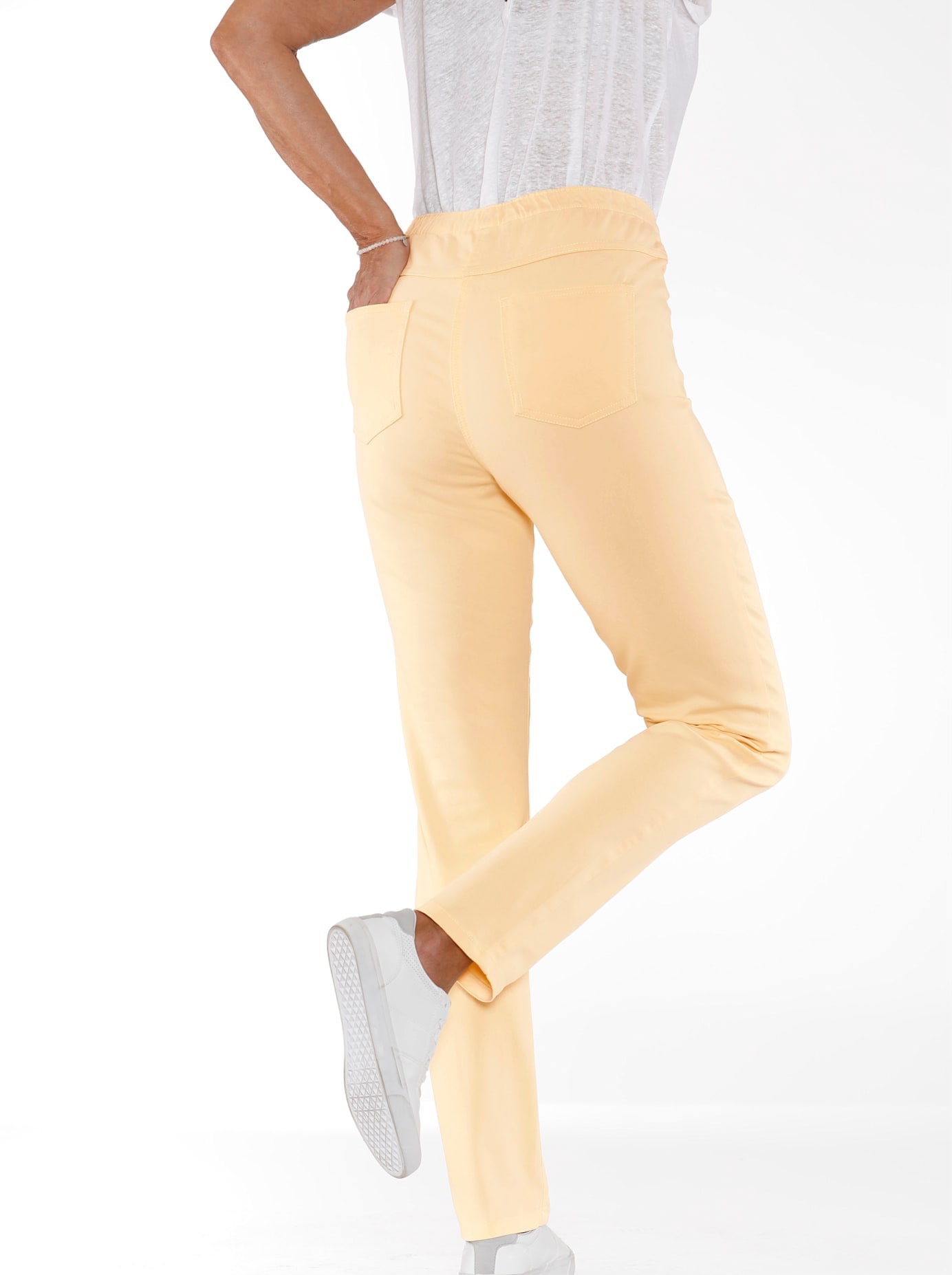 Classic Basics Schlupfjeans, (1 tlg.)