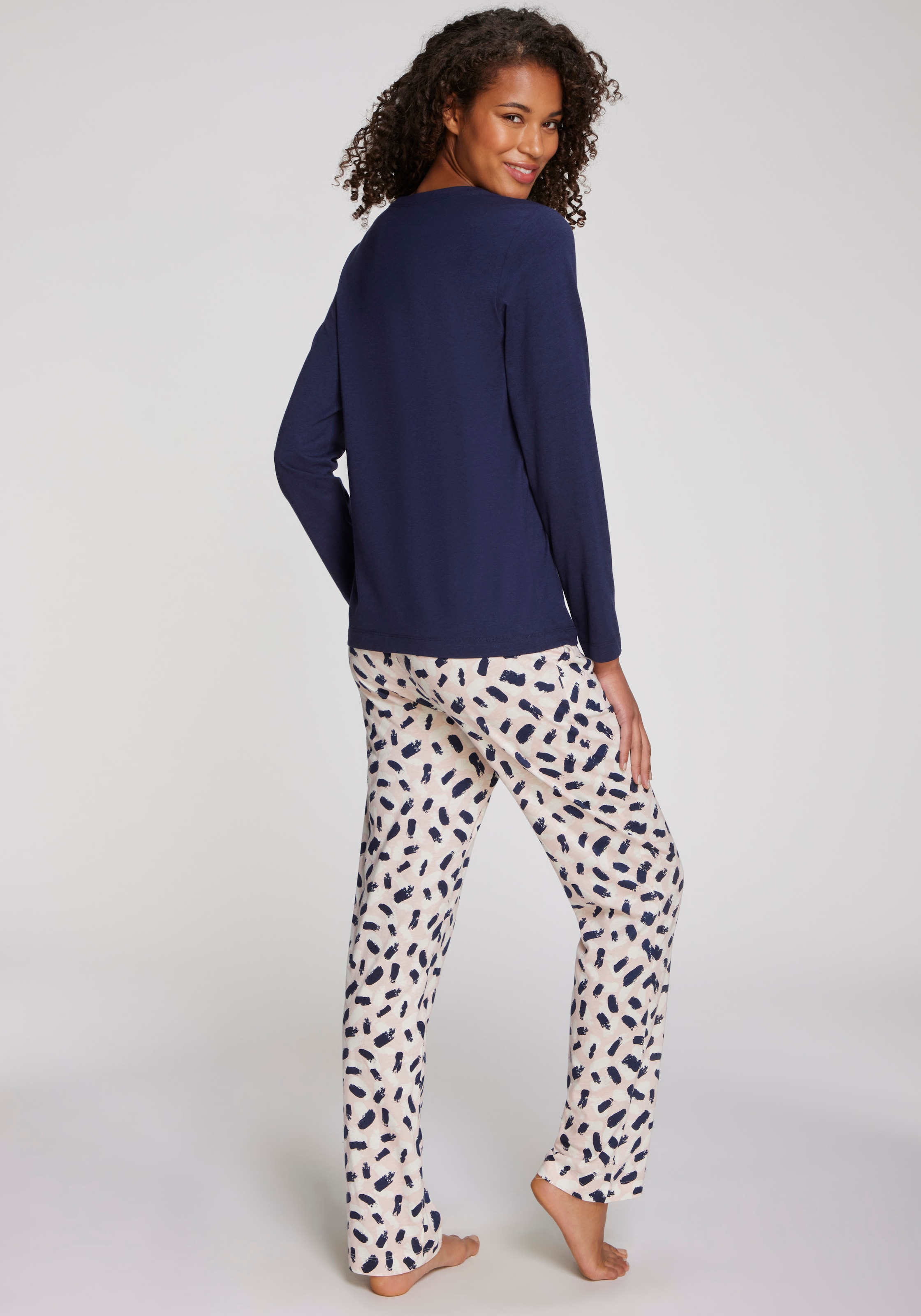 s.Oliver T-shirt à manches longues Mit kleinem Frontprint