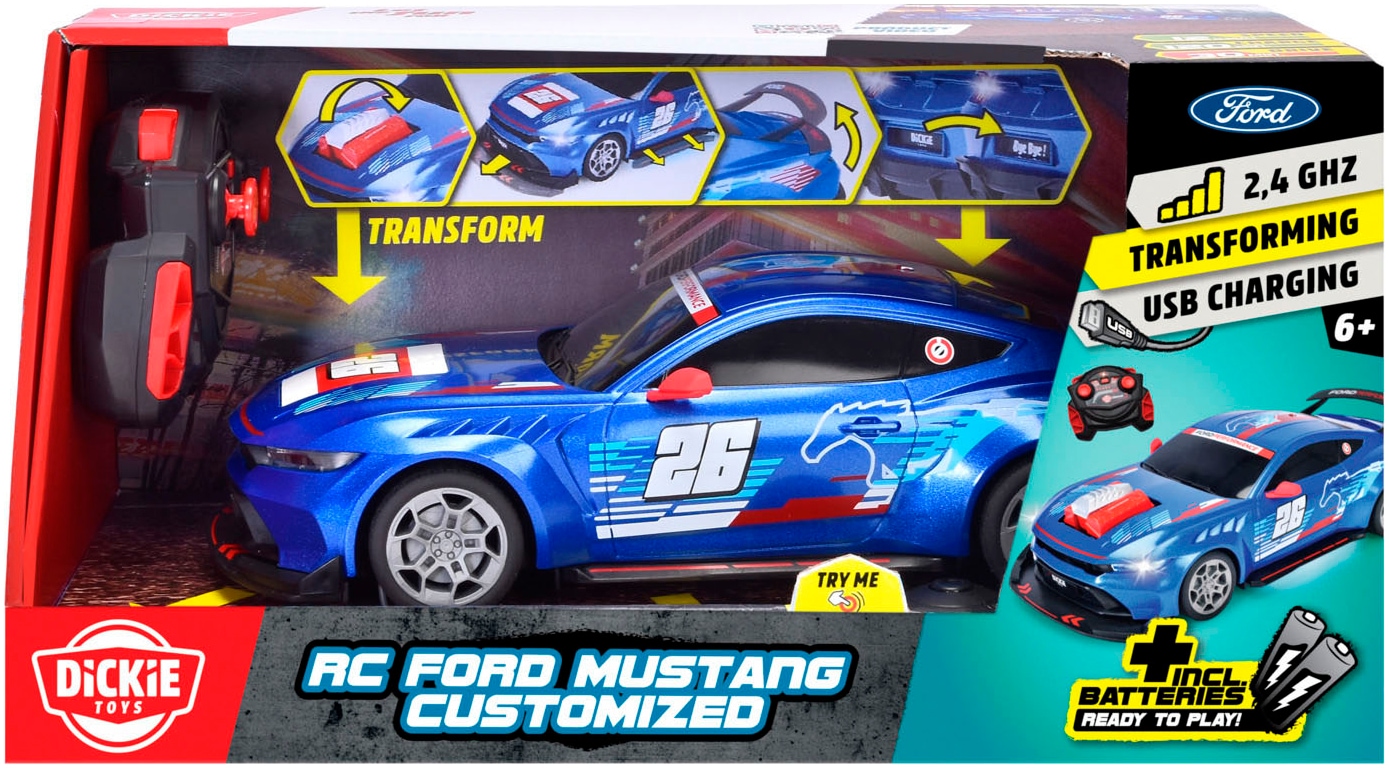 Dickie Toys Voiture RC »Ford Mustang Customized« mit Licht