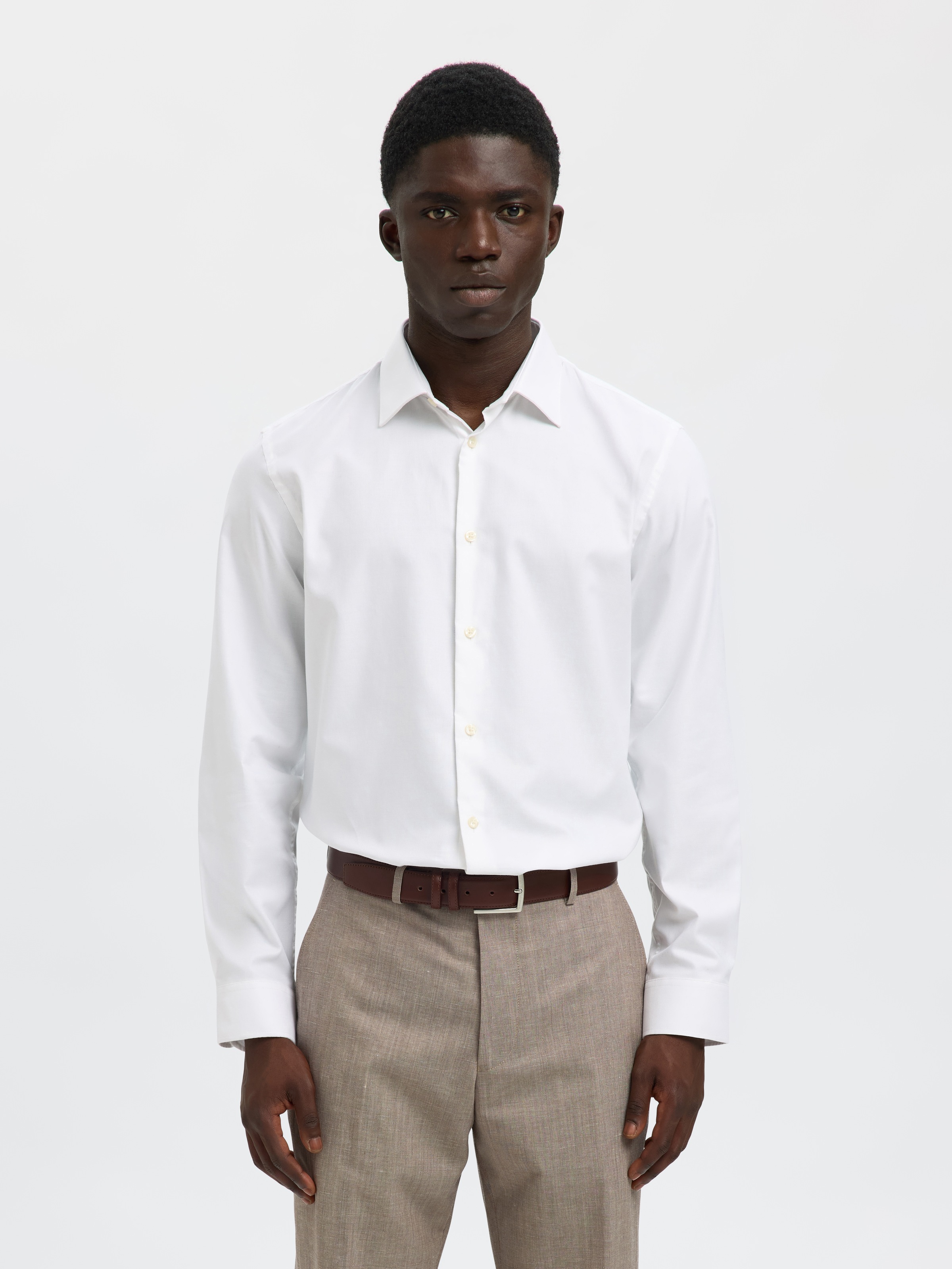 Image of SELECTED Langarmhemd "SLHSLIMCLARK SHIRT LS NOOS"