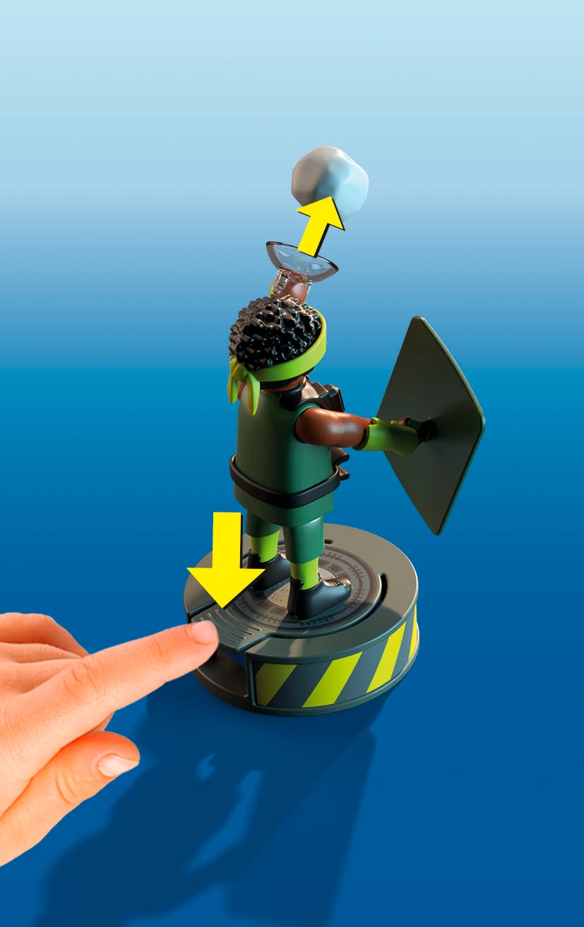 Playmobil® Konstruktions-Spielset »Helden-Multifunktionsfahrzeug (71832), Heroes« Made in Europe