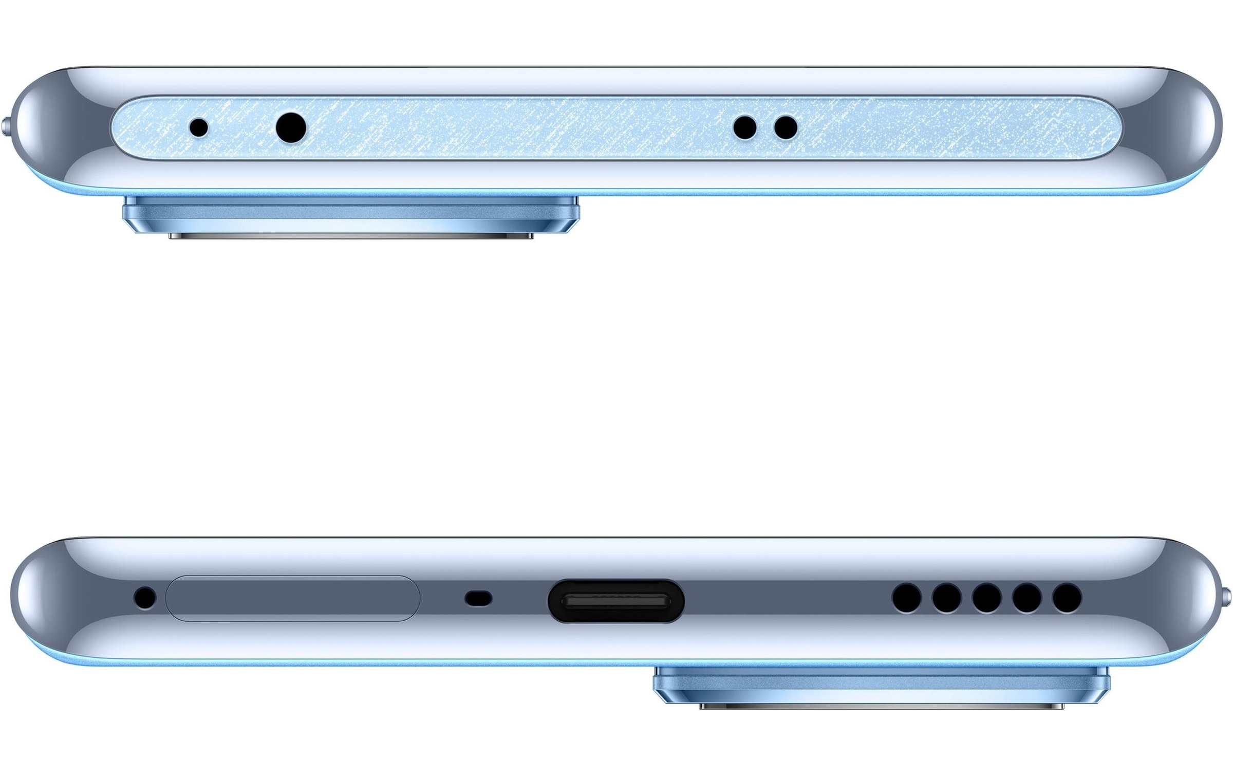 Oppo Smartphone »Reno10 256 GB Ice Blue«, Blau