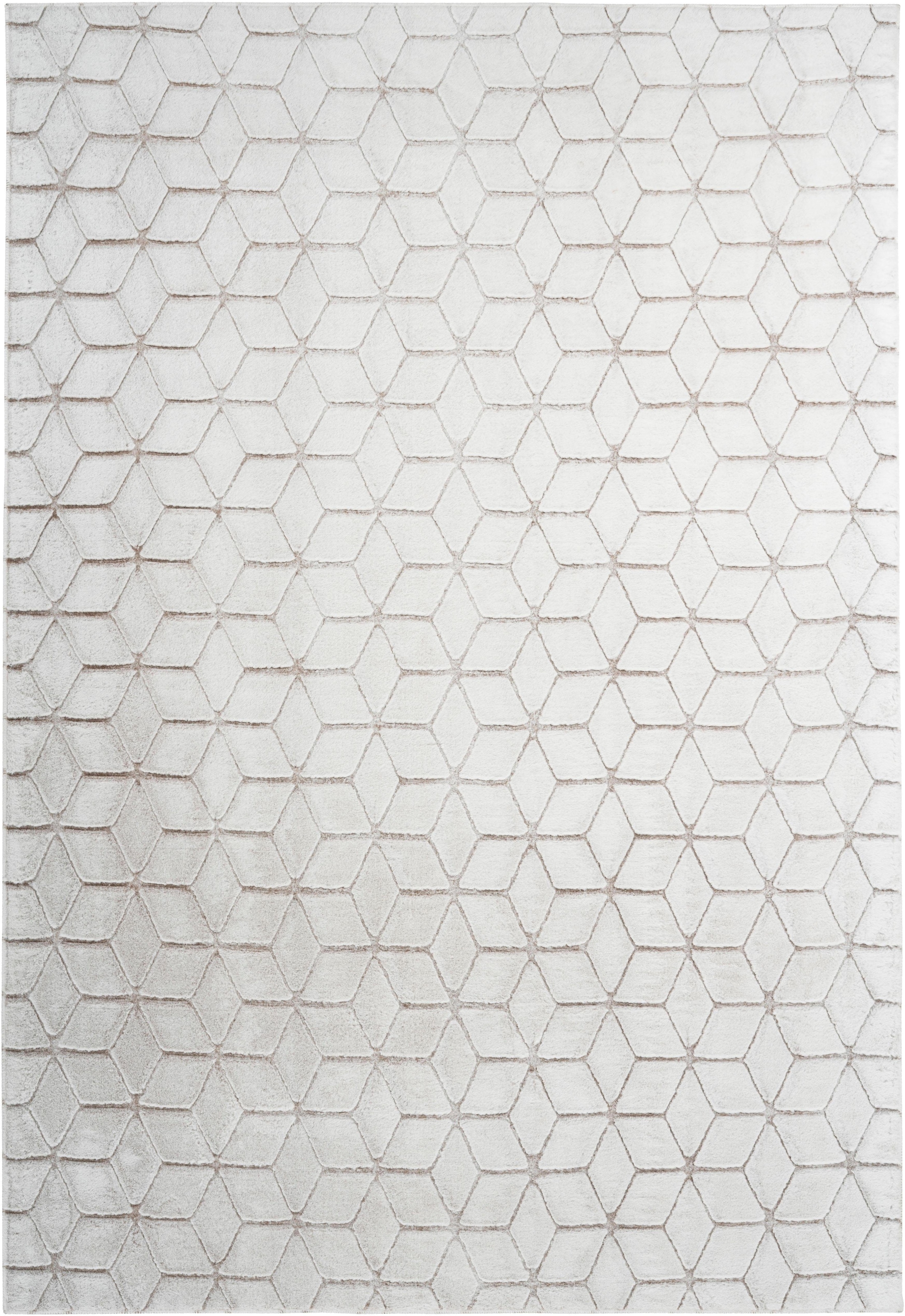 me gusta Teppich »Vivica 100« rechteckig 20 mm Höhe besonders weich durch Microfaser, Wohnzimmer