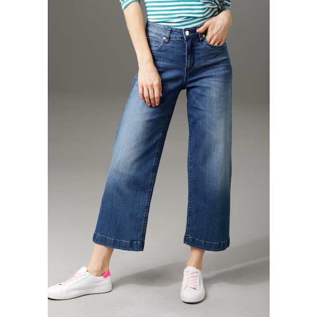 Aniston CASUAL 7/8-Jeans, in Used-Waschung versandkostenfrei auf