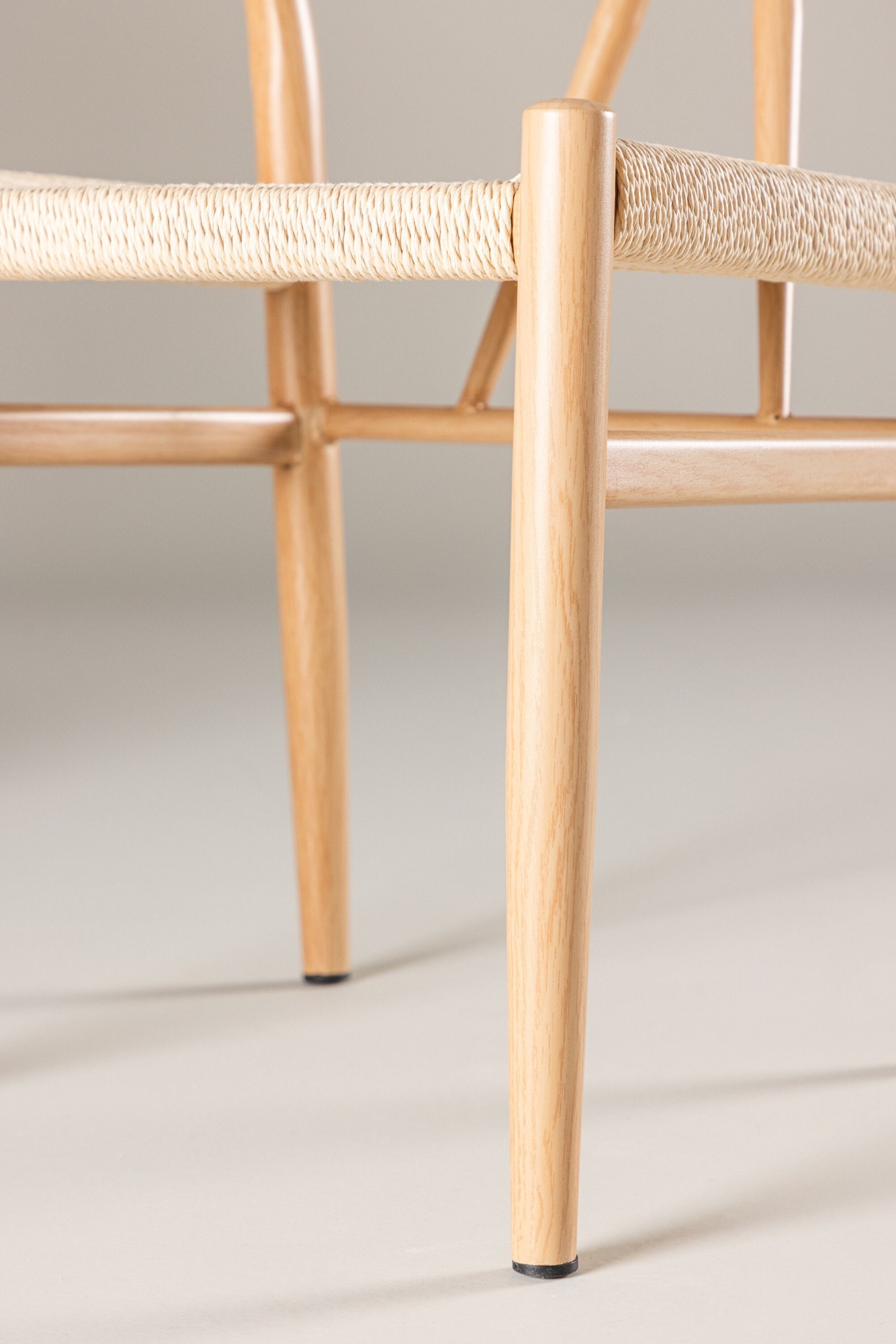 Venture Home Chaise de salle à manger »Alfons, Esszimmerstuhl mit geflochtenem Sitz und Stahlrahmen« () 1 cuisFlechtstuhl, Stahlrahmen, Rattan-Sitzfläche, luftig, natürlich