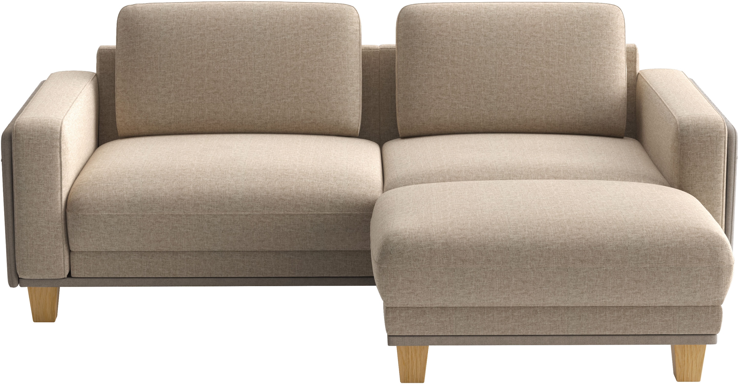 sit&more Ecksofa »Concept« Modernes Sofa in drei Fussfarben zur Auswahl