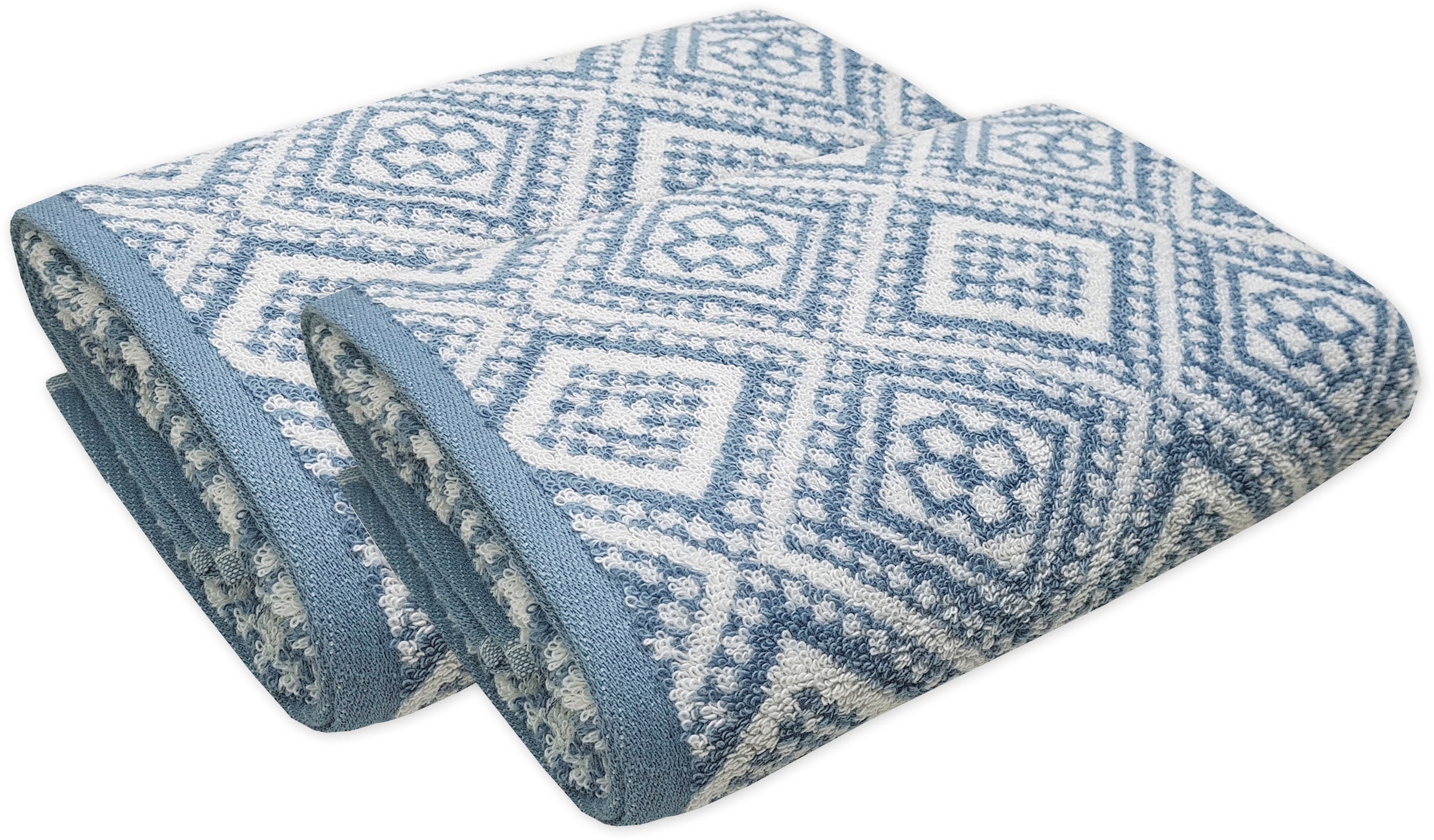 Image of framsohn frottier Handtuch Set "Arabeske" skandinavisch gemustert, hergestellt in Österreich