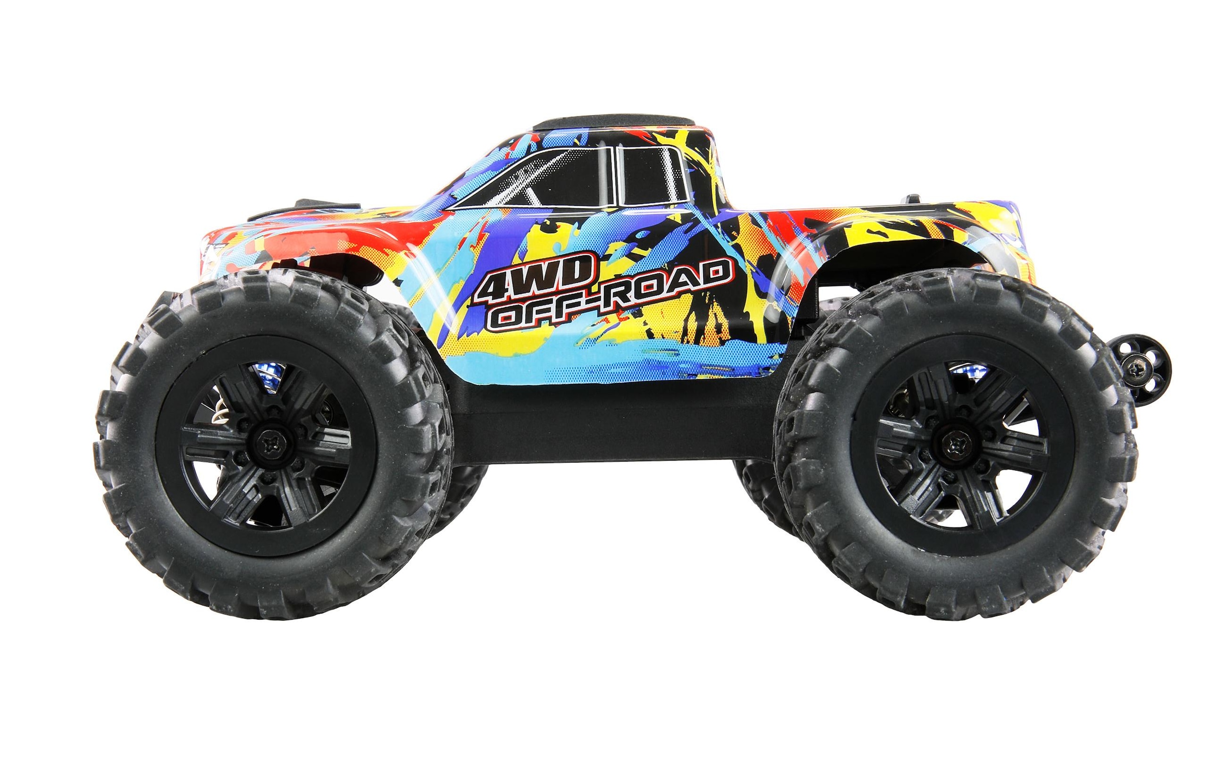 Amewi RC-Monstertruck »Hyper Go MTX20 RTR«, Antriebsart: Elektro Brushless, Bedienung: Fernsteuerung