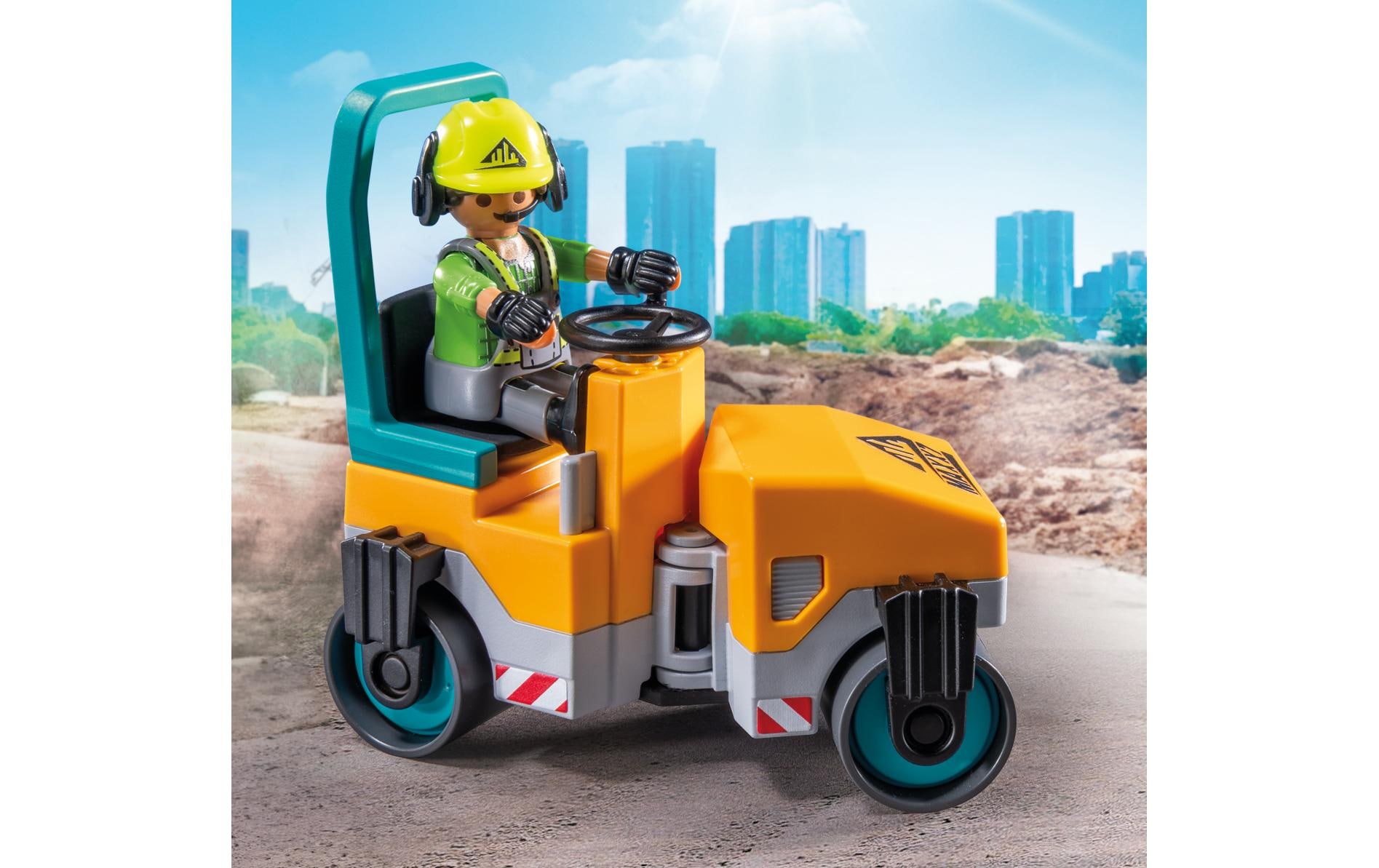 Playmobil® Spielbausteine »Action Heroes Strassenbaustelle 71751«, (43 St.)
