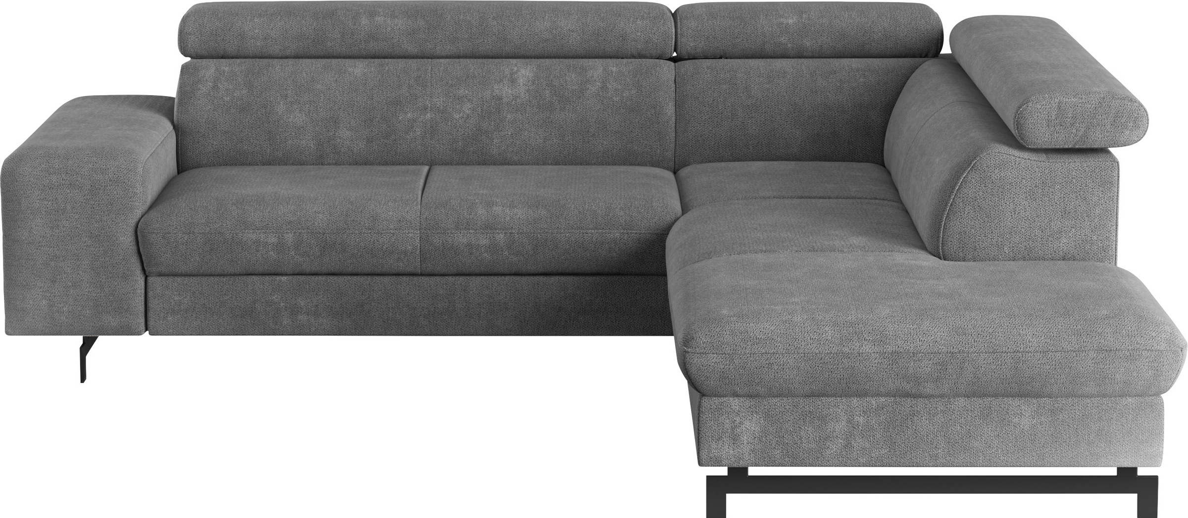 COTTA Ecksofa »Emma L-Form«, mit Kopfteilverstellung, wahlweise mit Bettfunktion & Bettkasten