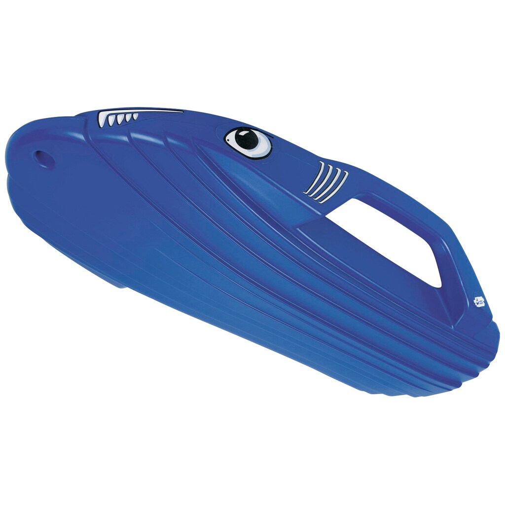 Rolly Toys Schlitten »rollySnow Shark, blau«, Steuerung durch Gewichtsverlagerung