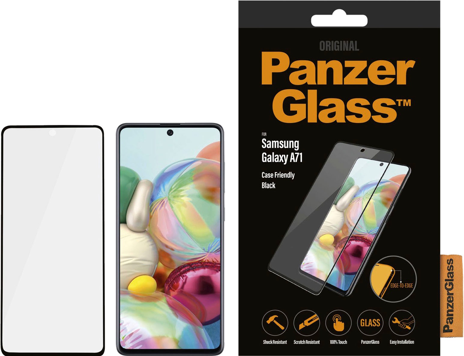 Image of PanzerGlass Displayschutzglas »7212«, für Galaxy A71 bei Ackermann Versand Schweiz