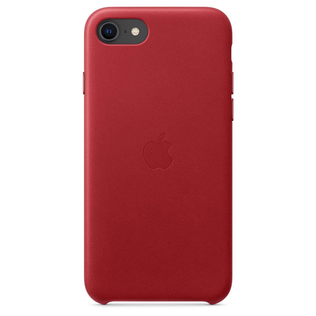 Apple Smartphone-Hülle »Apple iPhone SE 2020 Leather Case Red«, iPhone SE (2. Gen), MXYL2ZM/A