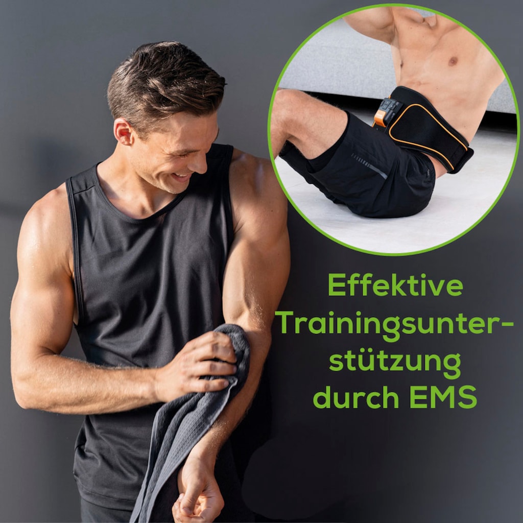 BEURER EMS-Bauchmuskeltrainer »EM 37 Bauchmuskel-Gürtel«, (2 tlg.)