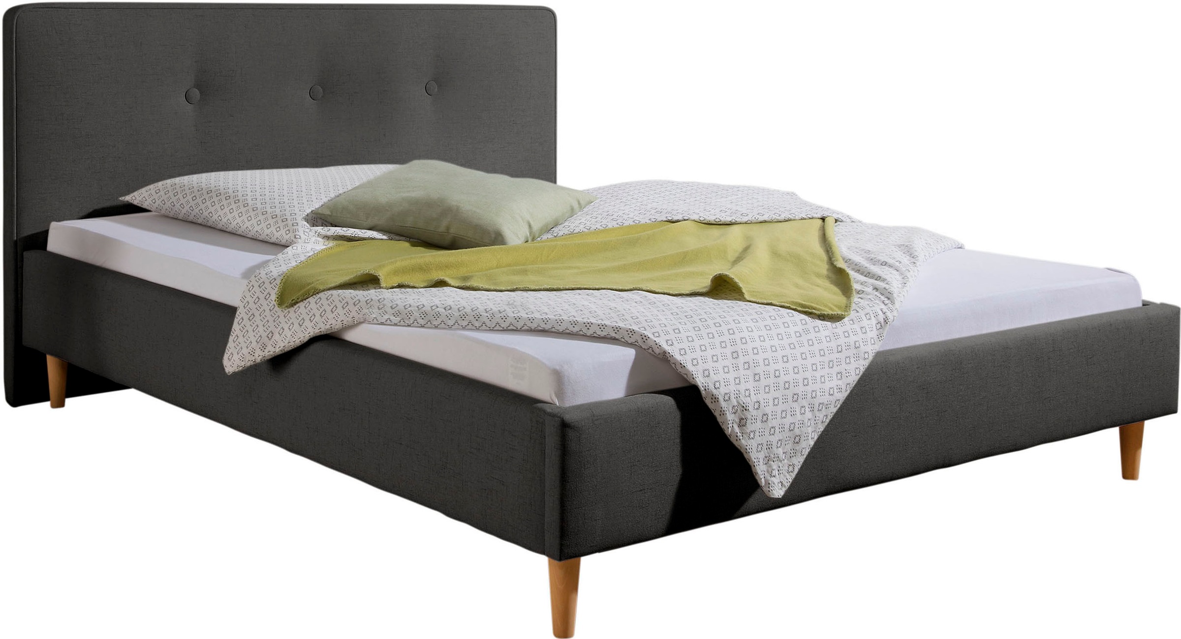 Maintal Lit rembourré »Lonepine« Bettseiten zerlegt, ohne Bettkasten