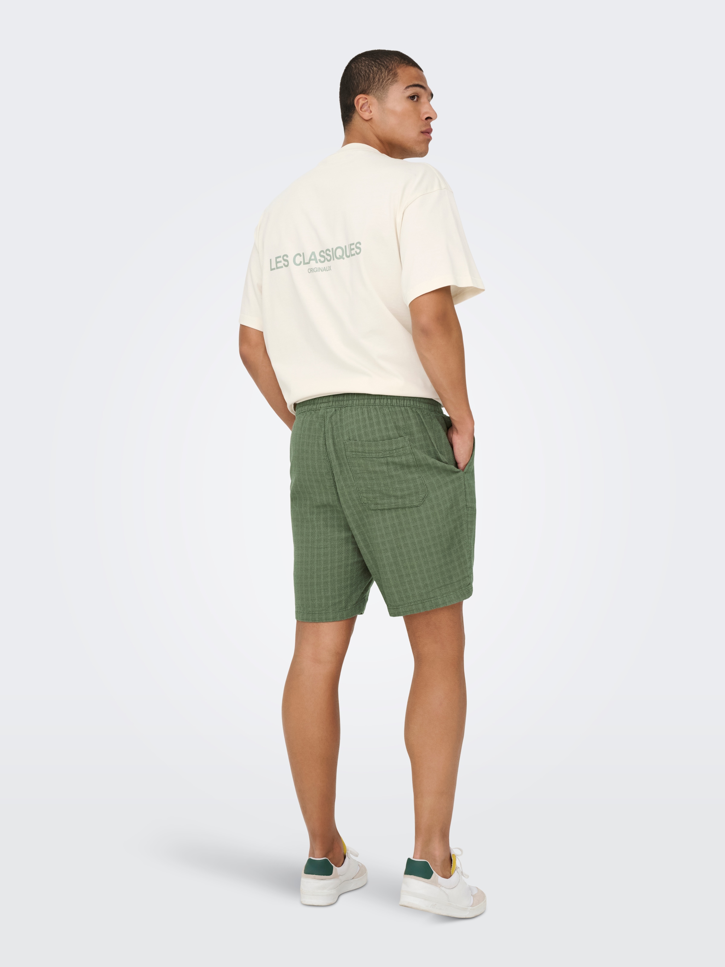 ONLY & SONS Short »ONSTEL LINEN LATHAM 0257 SHORTS«