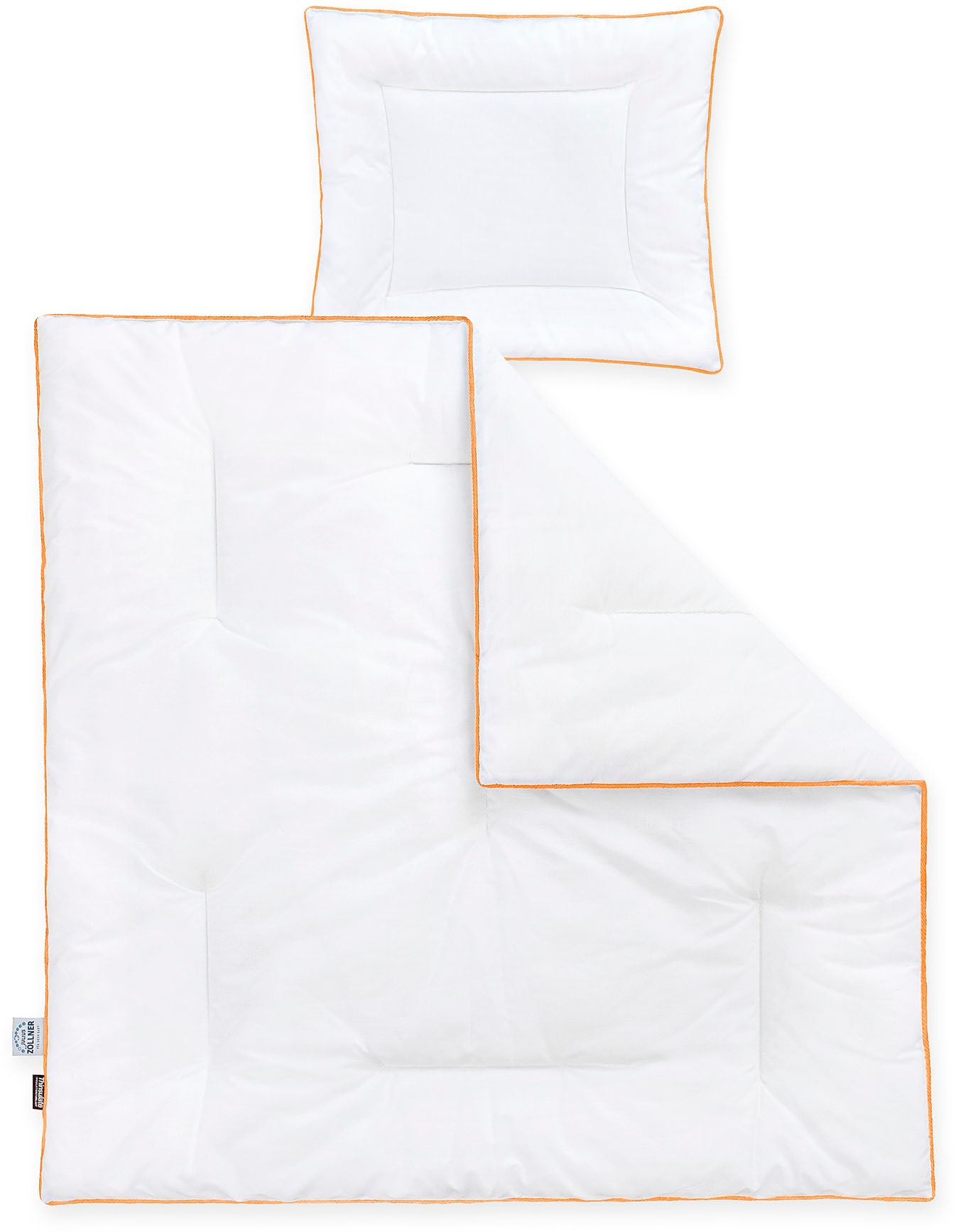 Image of Julius Zöllner Kindersteppbett + Kopfkissen "Babytraum"