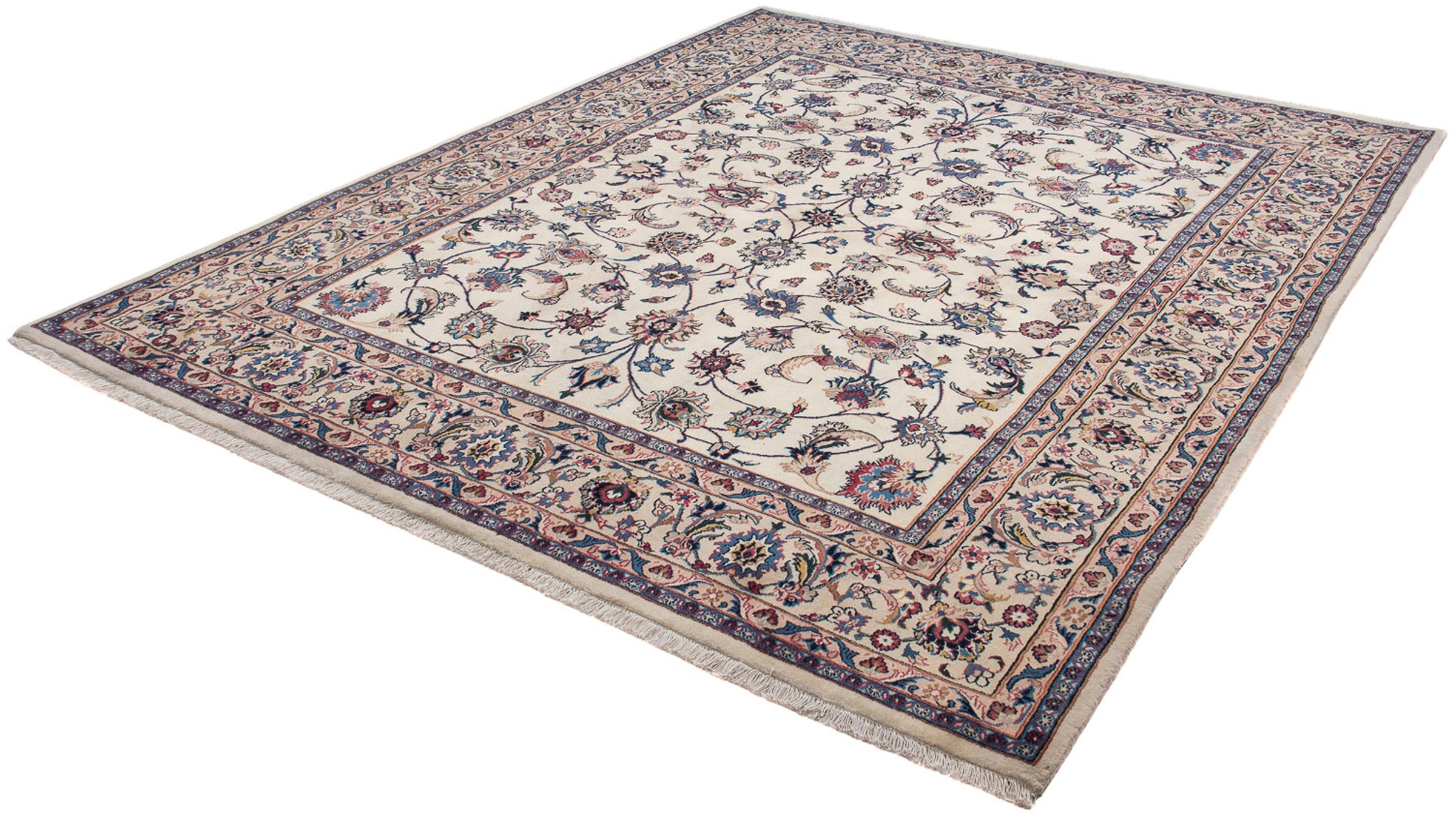 Image of morgenland Orientteppich »Perser - Classic - 252 x 197 cm - beige«, rechteckig, 10 mm Höhe, Wohnzimmer, Handgeknüpft, Einzelstück mit Zertifikat bei Ackermann Versand Schweiz