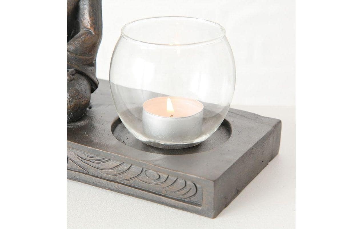 BOLTZE Windlicht »Aussteller Buddha«