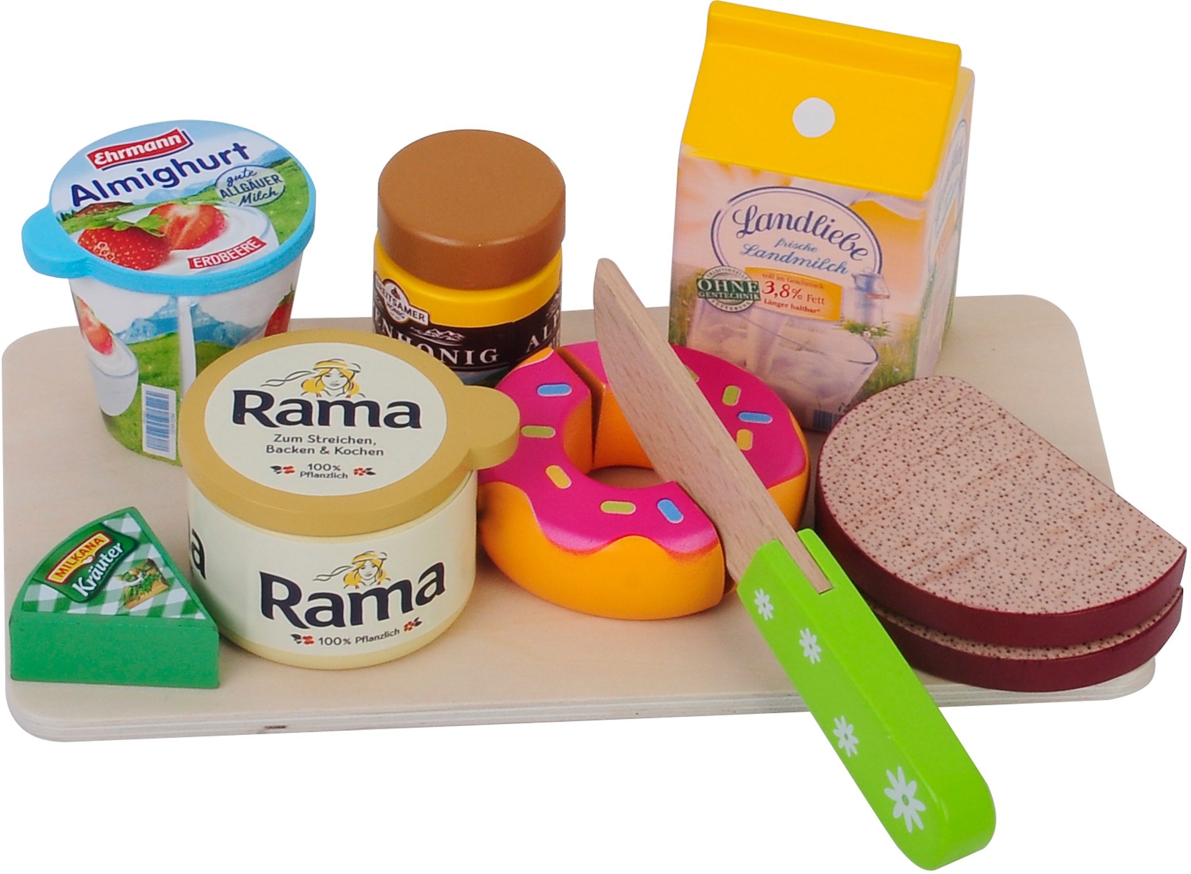 Tanner Spiellebensmittel "Frühstücks-Set" aus Holz