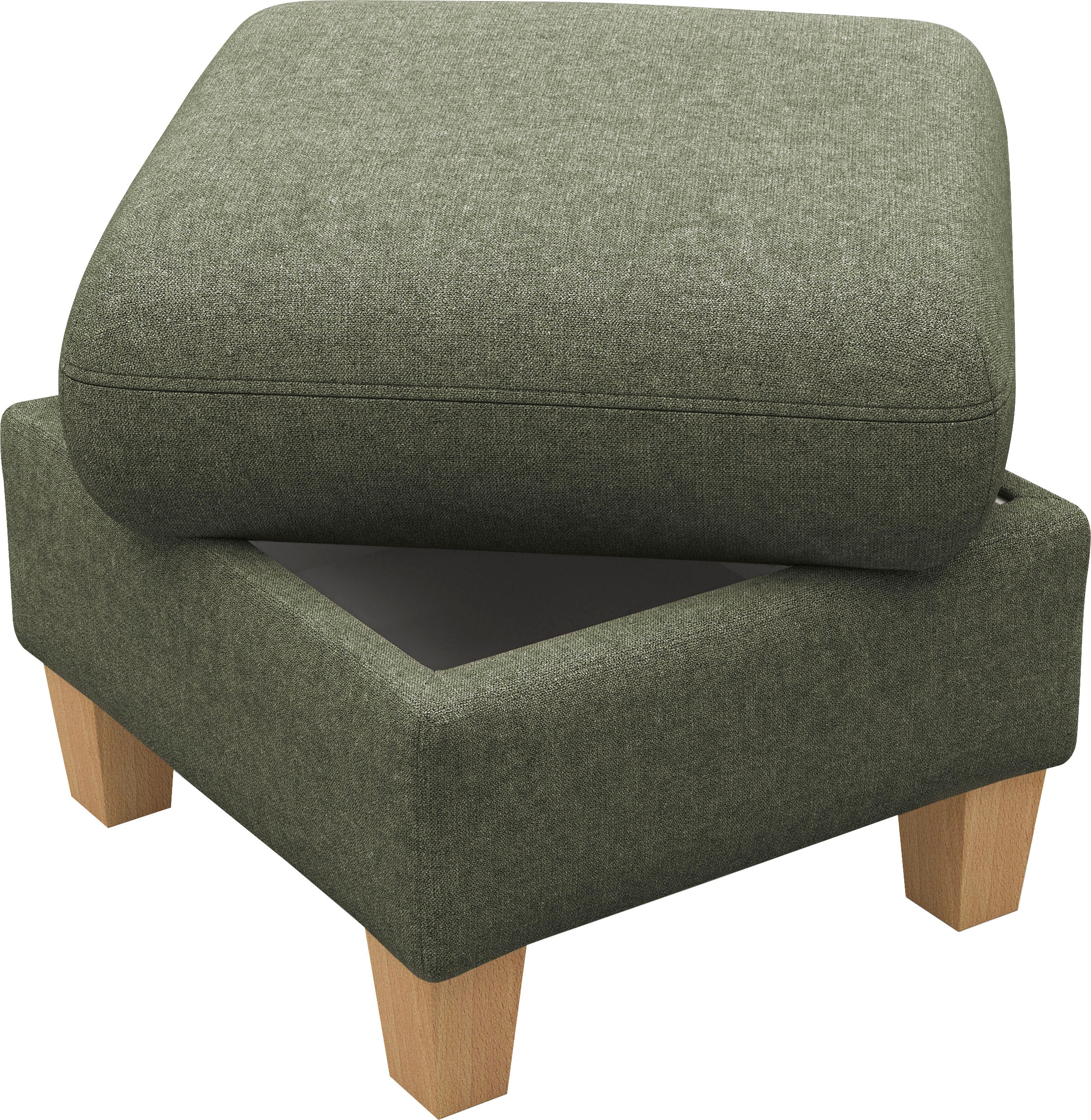 Home affaire Polsterhocker »Glendale« mit Stauraum