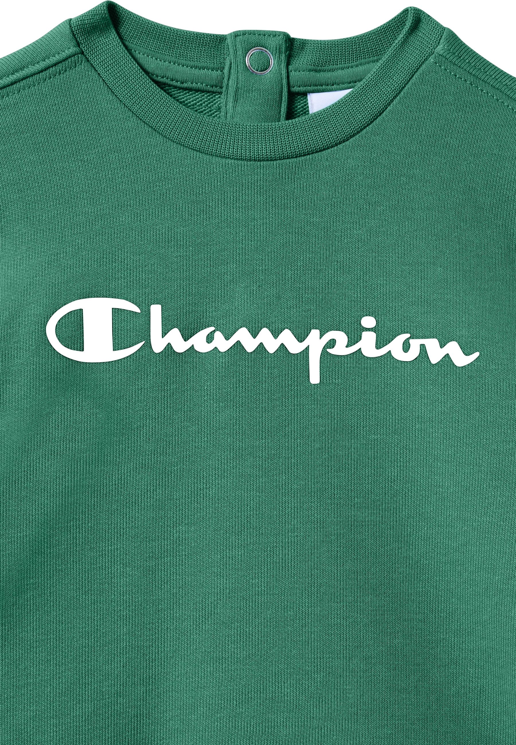 Champion Jogging »ICONS CONTRAST Toddler Terry Crewneck Sweatsuit« 2 pièces ensemble 2 pièces, en coton et polyester, coupe confortable