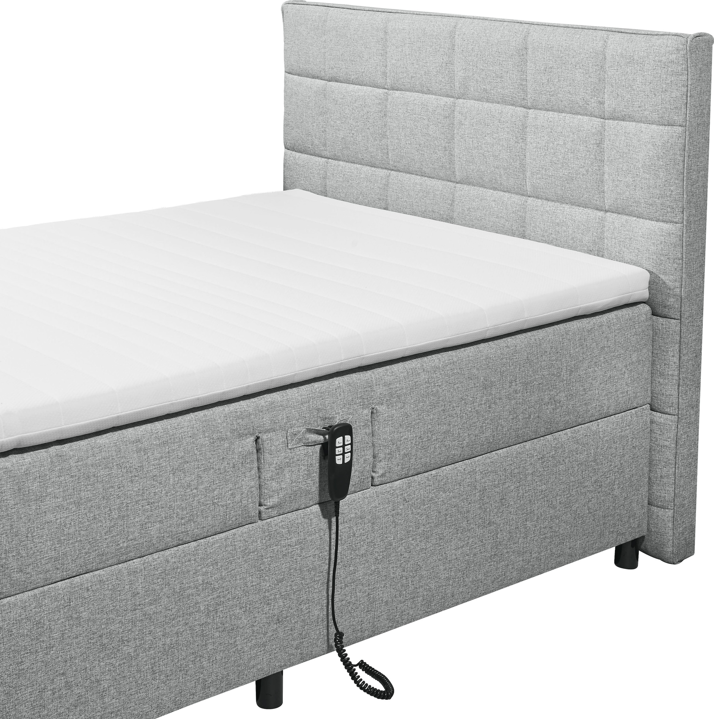 ED EXCITING DESIGN Lit de boxe »Mariborsko« inkl. Motor und Topper