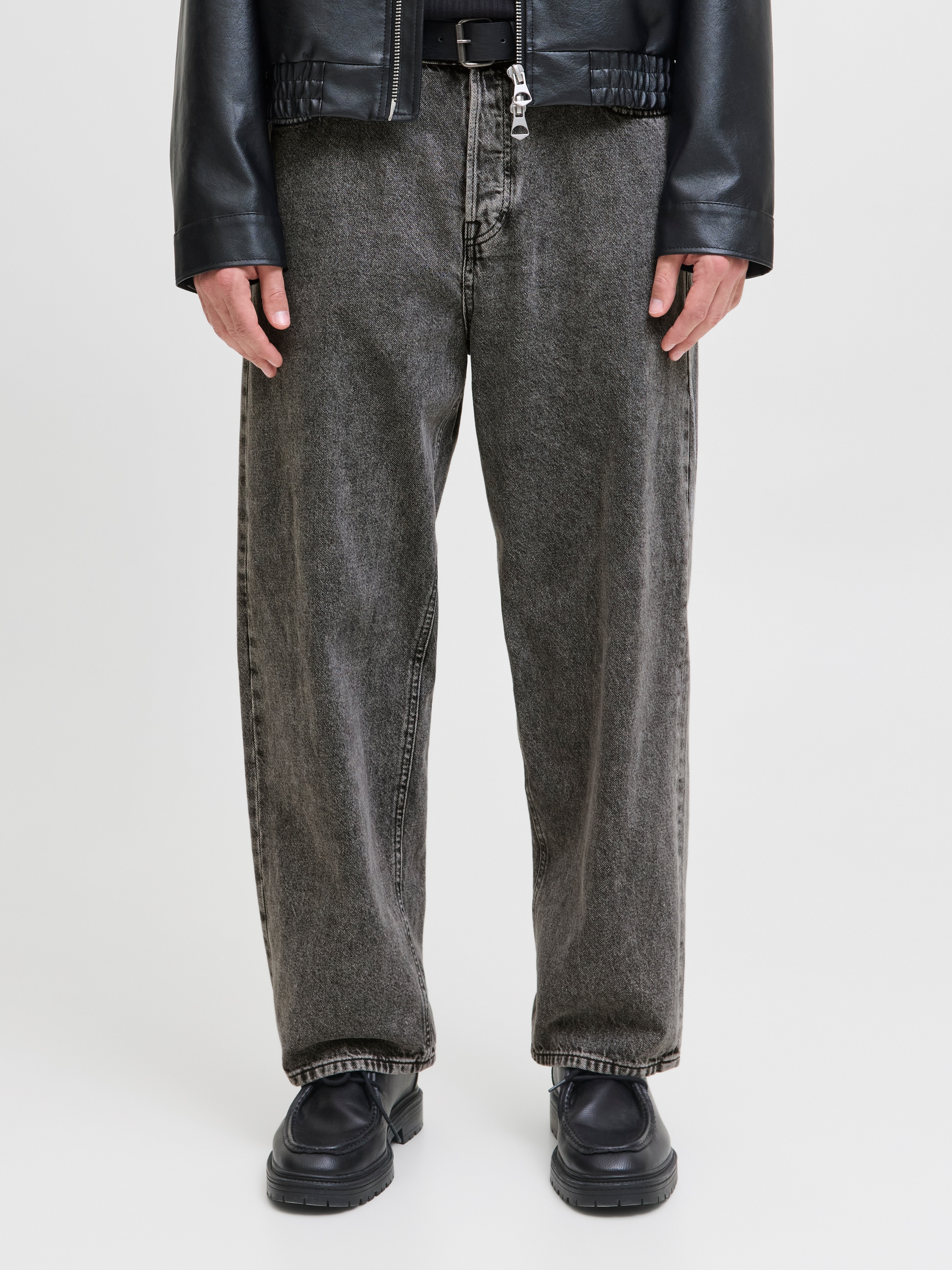 Image of Jack & Jones Relax-fit-Jeans "JJIALEX JJBASIC SQ 734 NOOS" Baumwolle, baggy fit