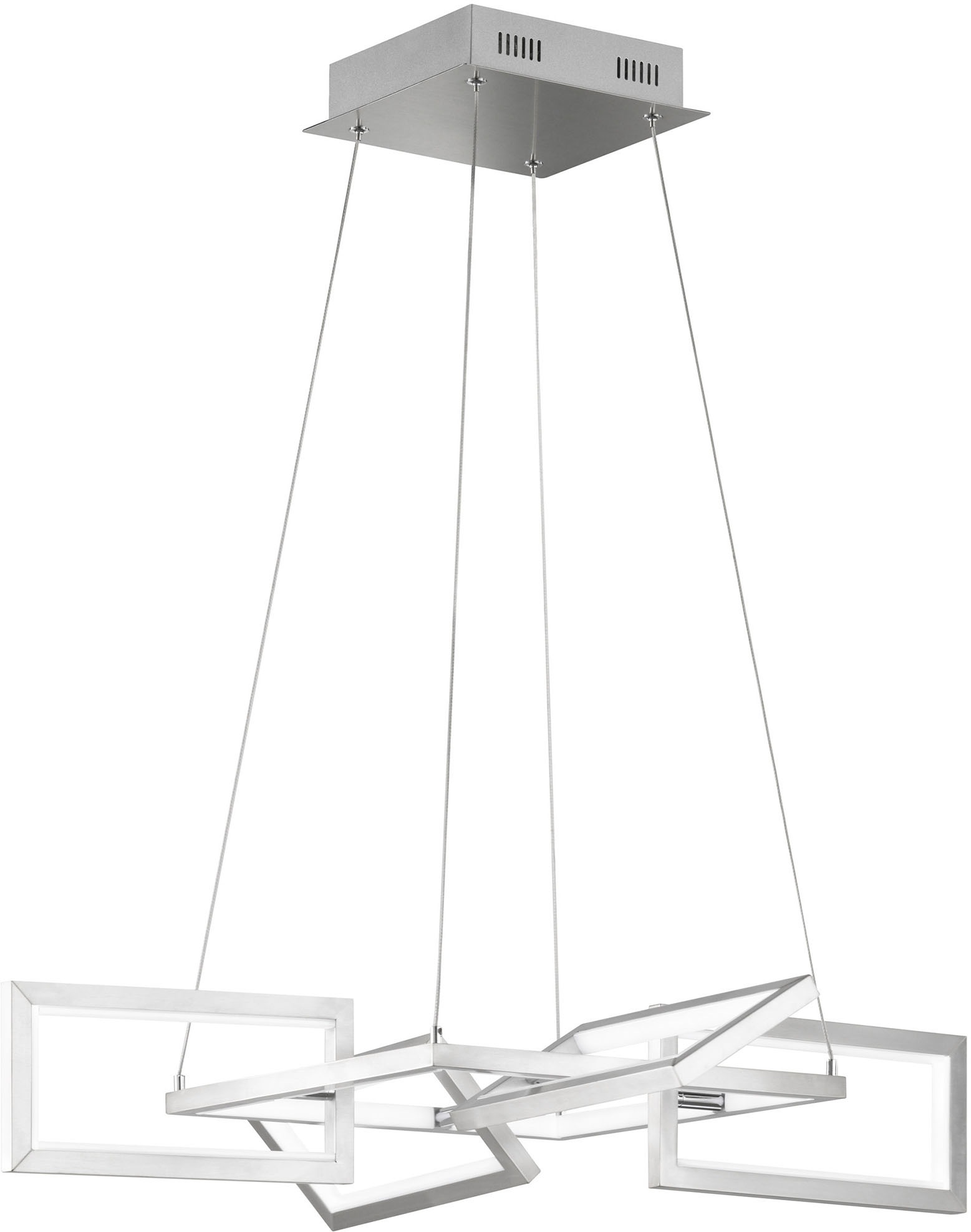 Image of WOFI LED Pendelleuchte »Pendelleuchte Muriel 5flg«, LED-Modul, 1 St., Warmweiss, symmetrisches Design bei Ackermann Versand Schweiz