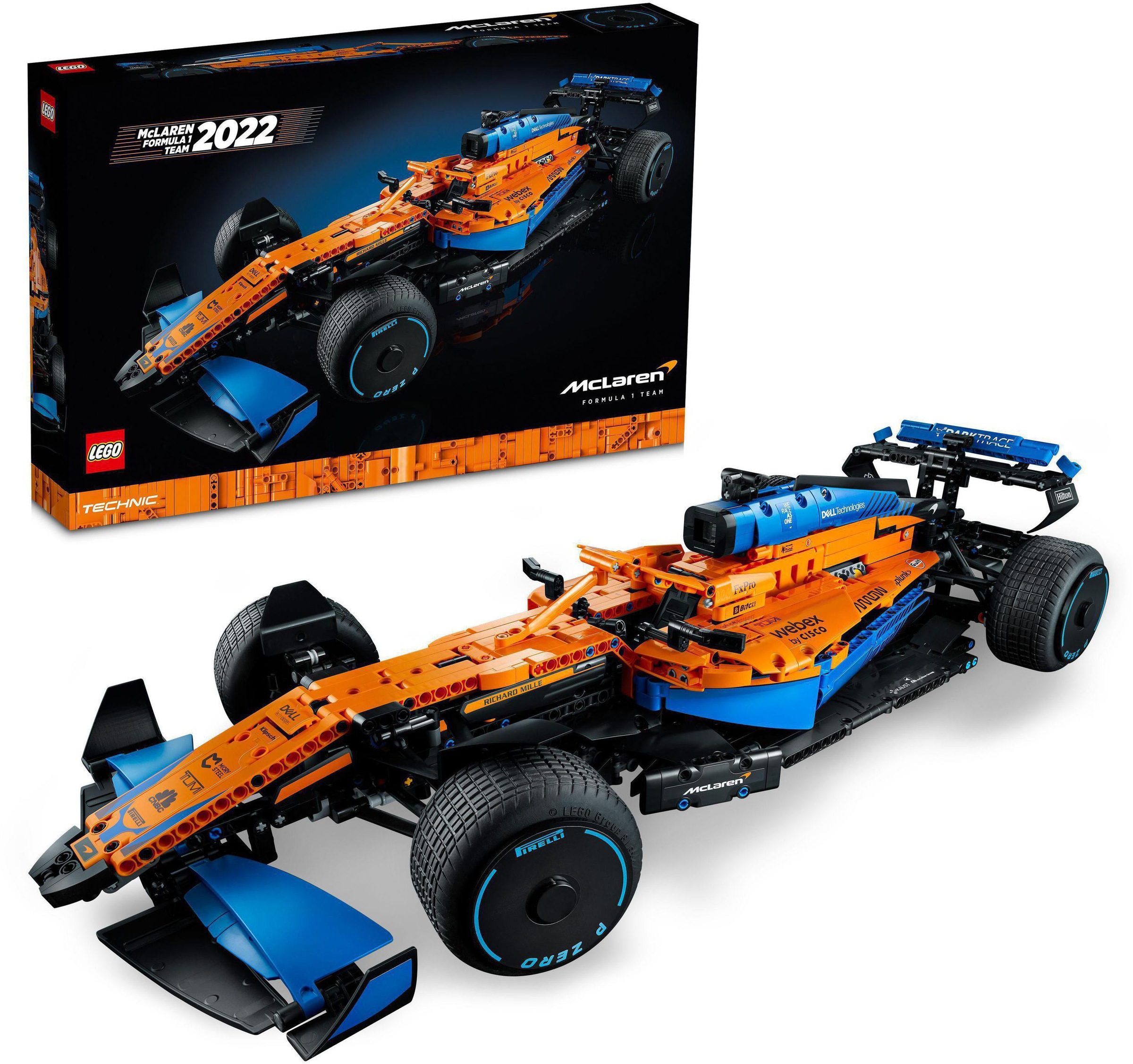 Image of LEGO® Konstruktionsspielsteine »McLaren Formel 1™ Rennwagen (42141), LEGO® Technic«, (1432 St.), Made in Europe bei Ackermann Versand Schweiz