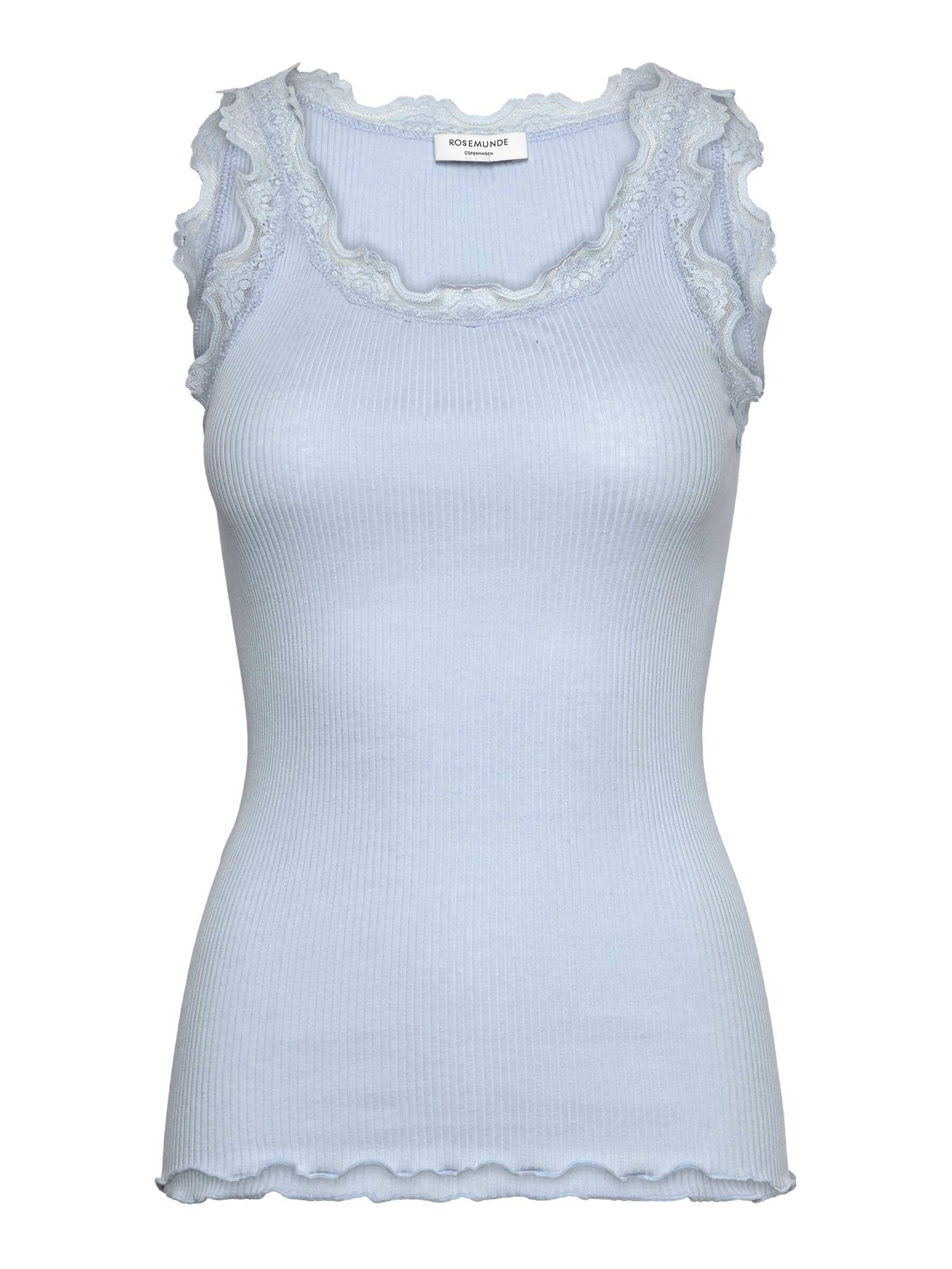 Image of rosemunde Spitzentop "Babette Silk Top mit Seide" Vintage-Spitzenbesatz, mit Rundhalsausschnitt, hoher Seidenanteil