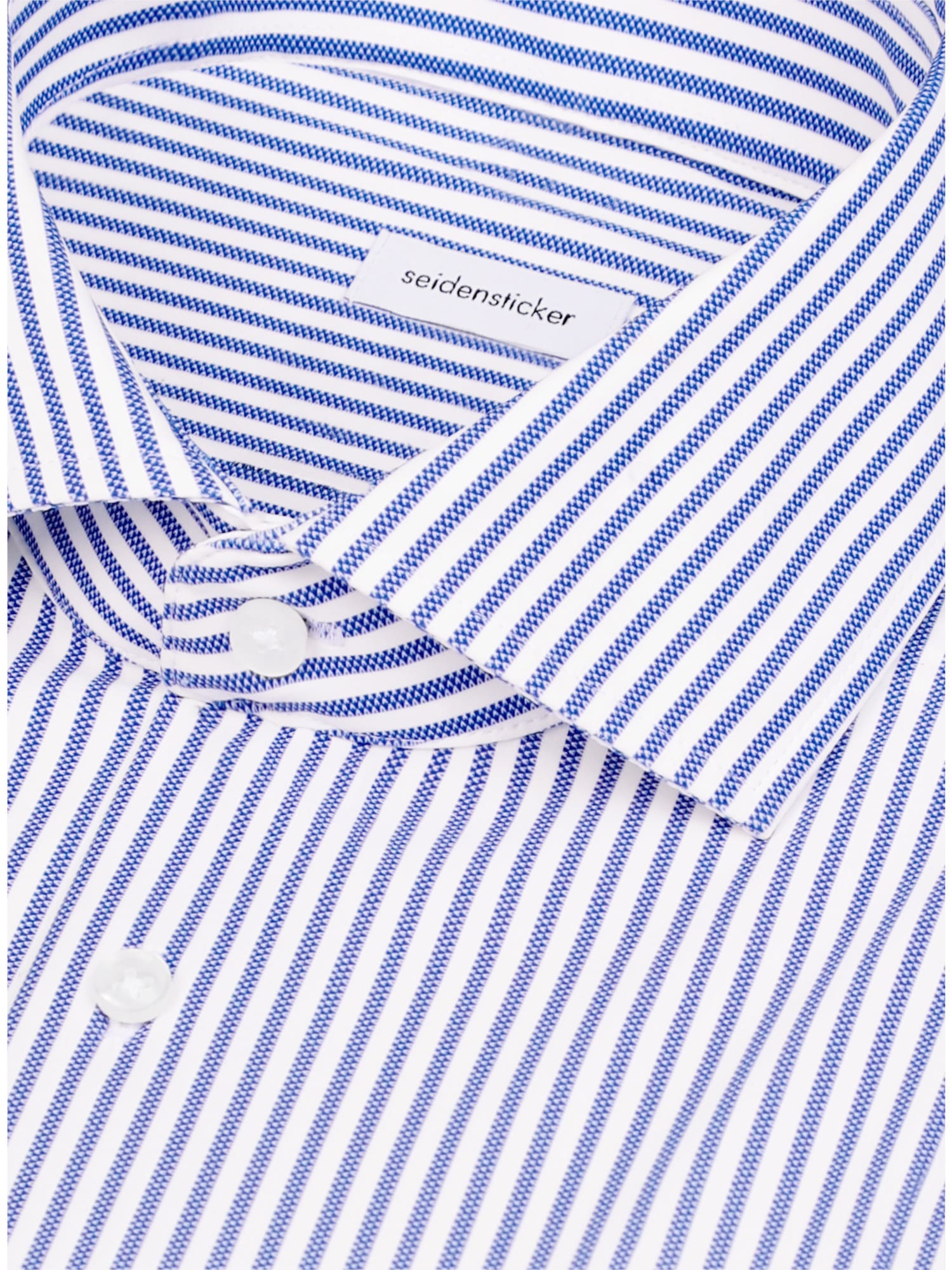 seidensticker Chemise d'affaires »Schwarze Rose« Slim 1/1 Kentkragen Druck