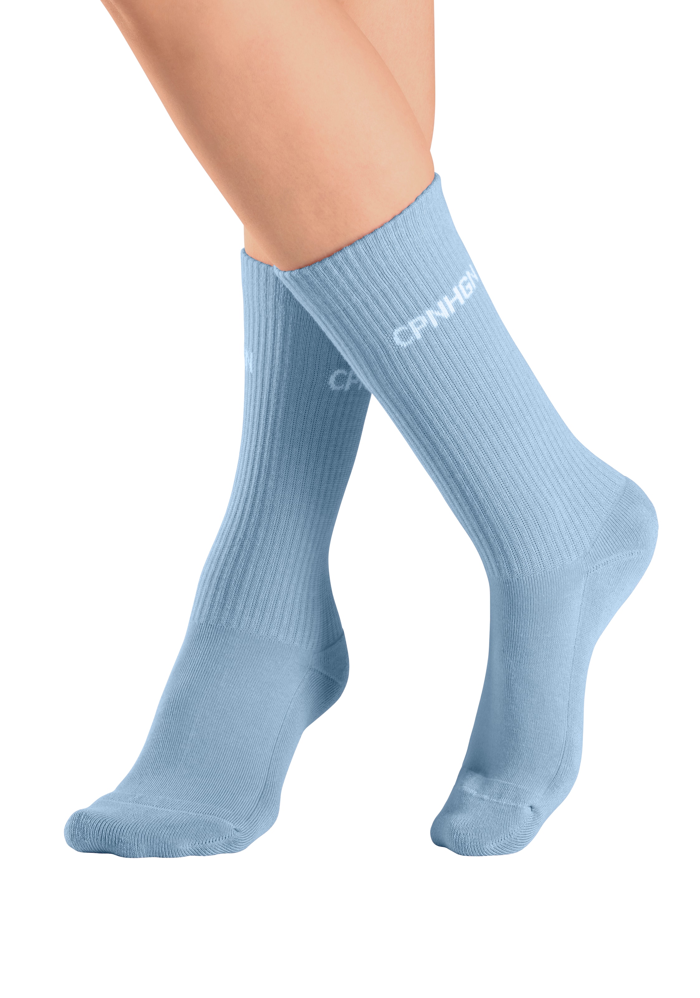 Copenhagen Studios Tennissocken, (Packung, 3 Paar), mit Halbfussfrottee