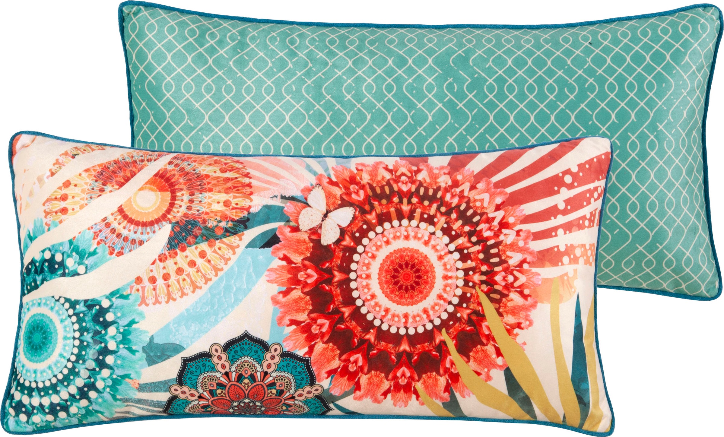 Image of hip Dekokissen »Mateo«, (1 St., 1 30x60 cm Dekokissen - Mit biese), Mandala bei Ackermann Versand Schweiz
